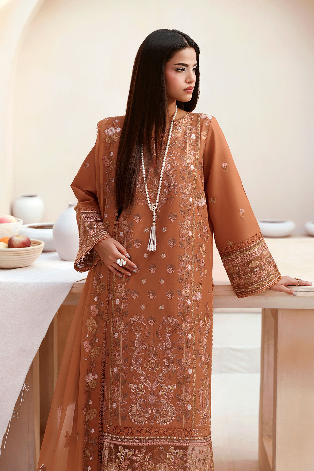 Ramsha | Ghazal Luxury Lawn | G-501 - by Libasekhas UK - Registered Vendor of : Ramsha - 100% Original Designer Dress