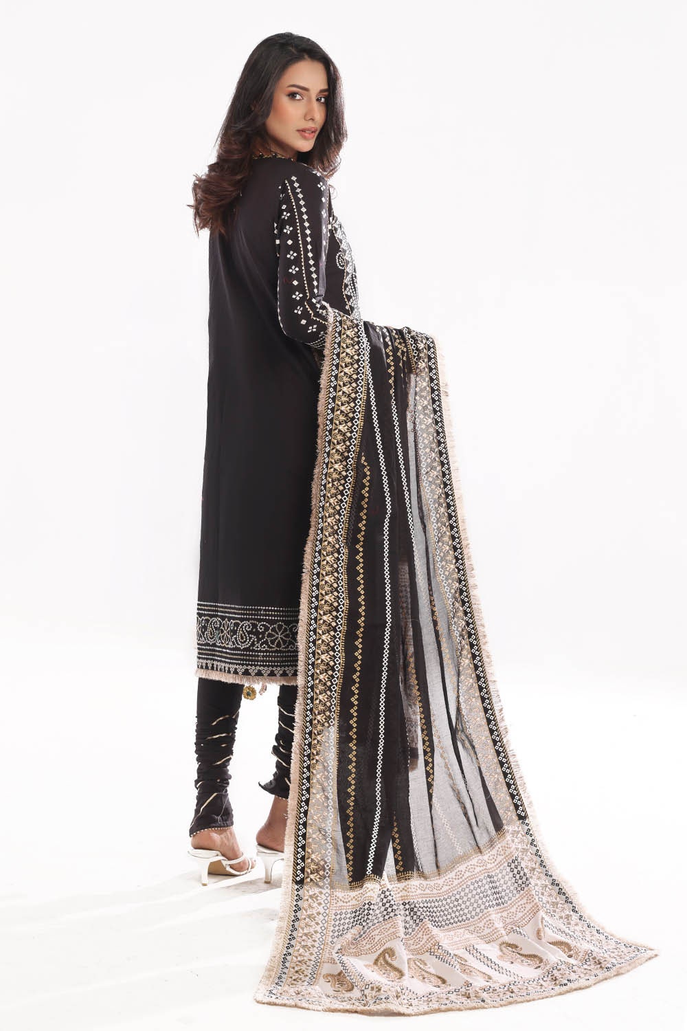 Gul Ahmed | Chunri Lawn 25 | CL-52407 - by - Libasekhas UK - Registered Vendor of : Gul Ahmed - 100% Original Designer Dresss