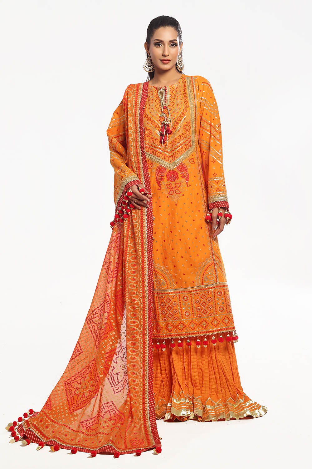 Gul Ahmed | Chunri Lawn 25 | BM-52020 - by - Libasekhas UK - Registered Vendor of : Gul Ahmed - 100% Original Designer Dresss