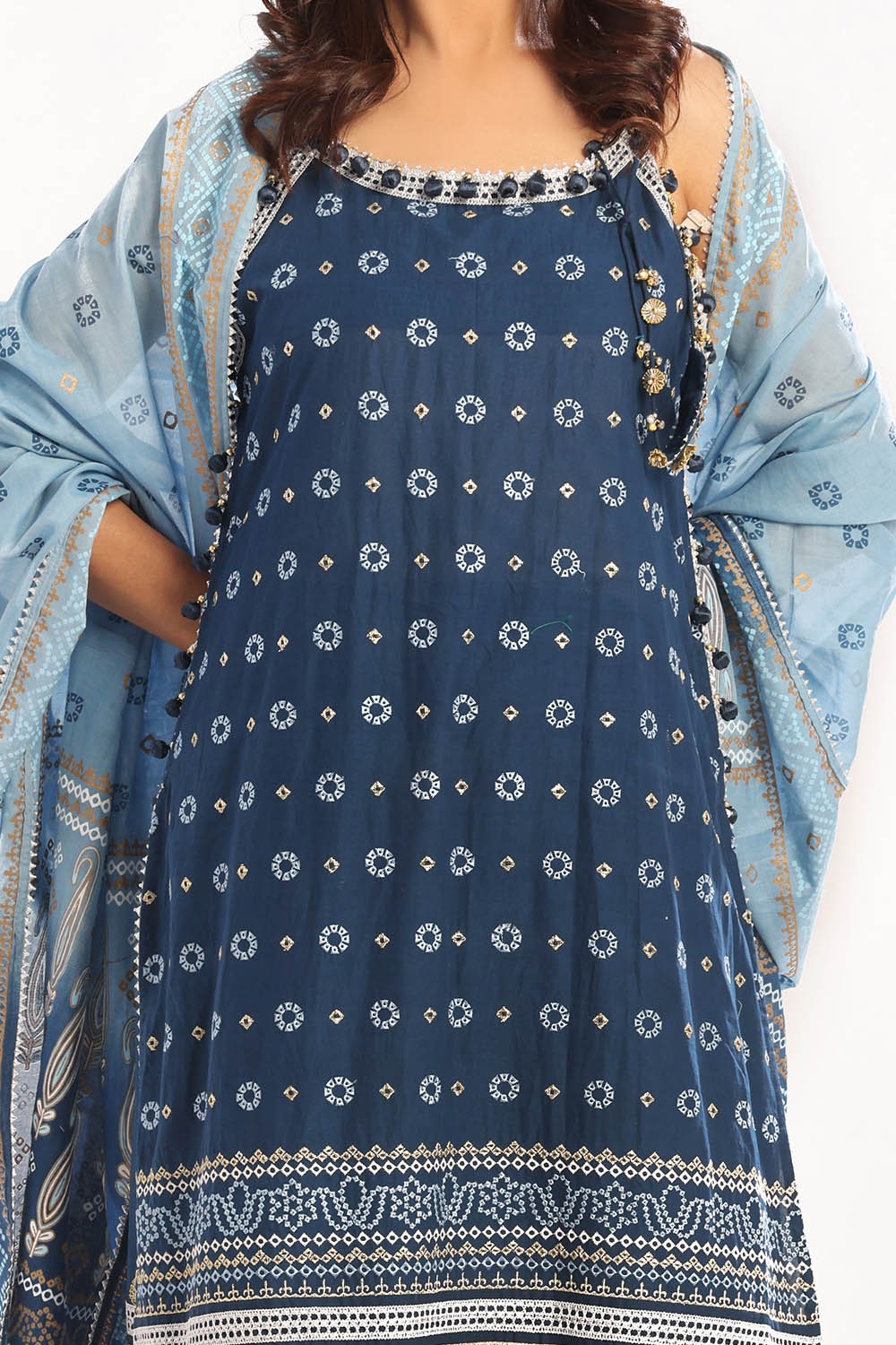 Gul Ahmed | Chunri Lawn 25 | CL-52444 - by - Libasekhas UK - Registered Vendor of : Gul Ahmed - 100% Original Designer Dresss