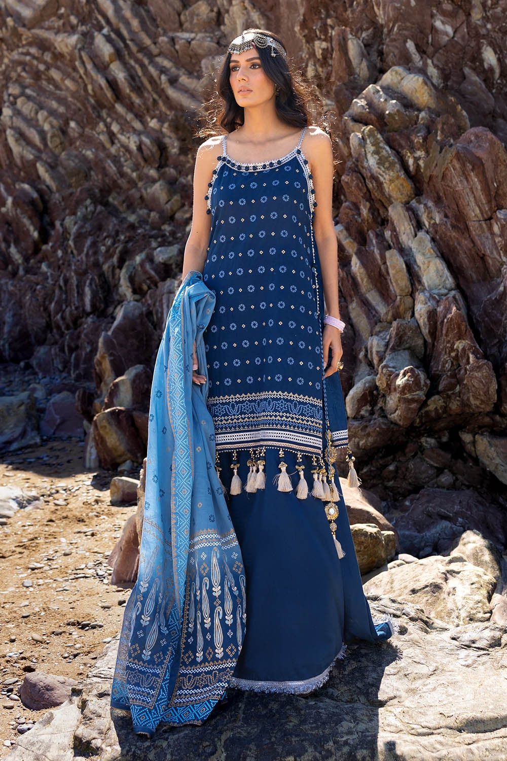 Gul Ahmed | Chunri Lawn 25 | CL-52444 - by - Libasekhas UK - Registered Vendor of : Gul Ahmed - 100% Original Designer Dresss