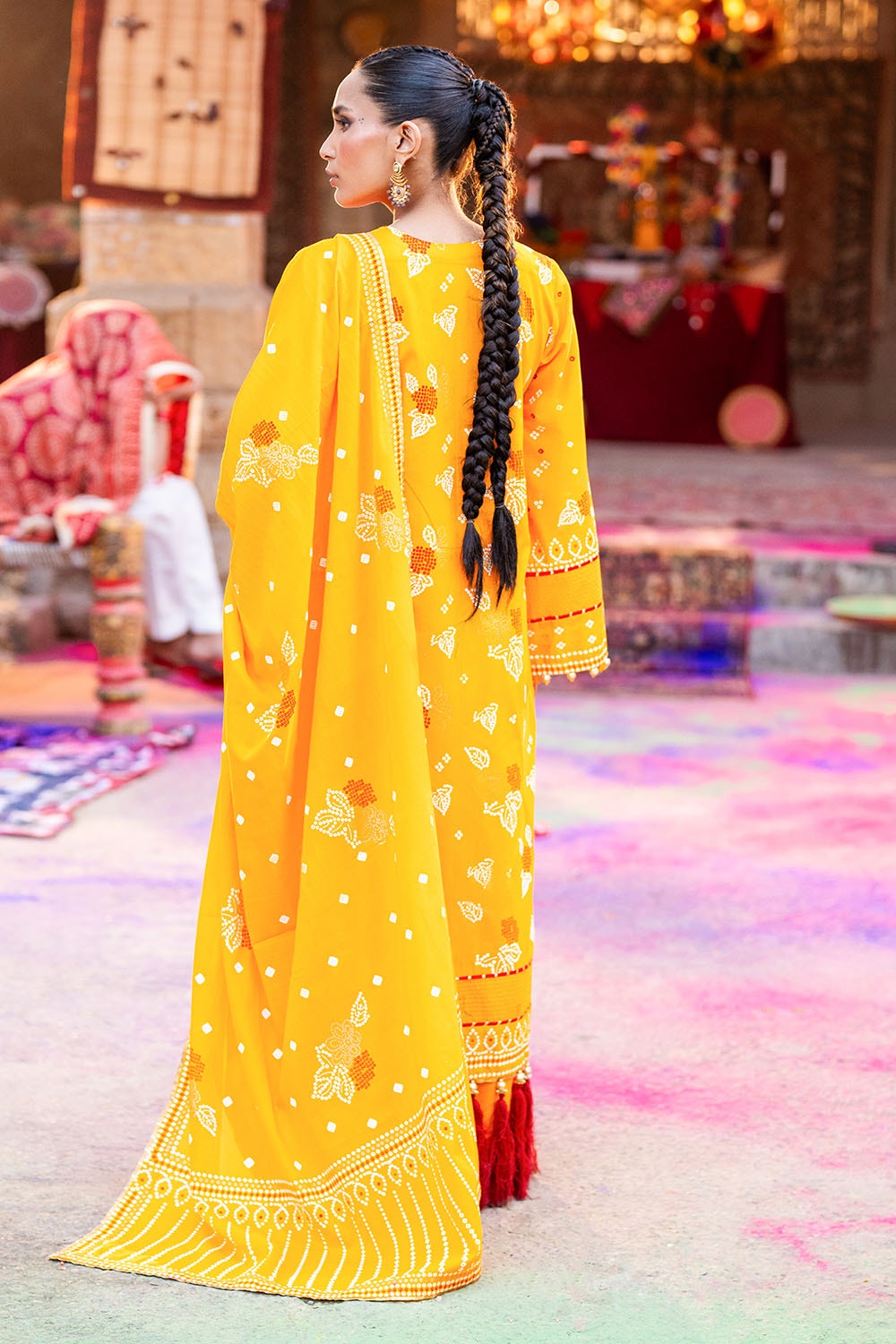 Gul Ahmed | Chunri Lawn 25 | CL-52177 A - by - Libasekhas UK - Registered Vendor of : Gul Ahmed - 100% Original Designer Dresss