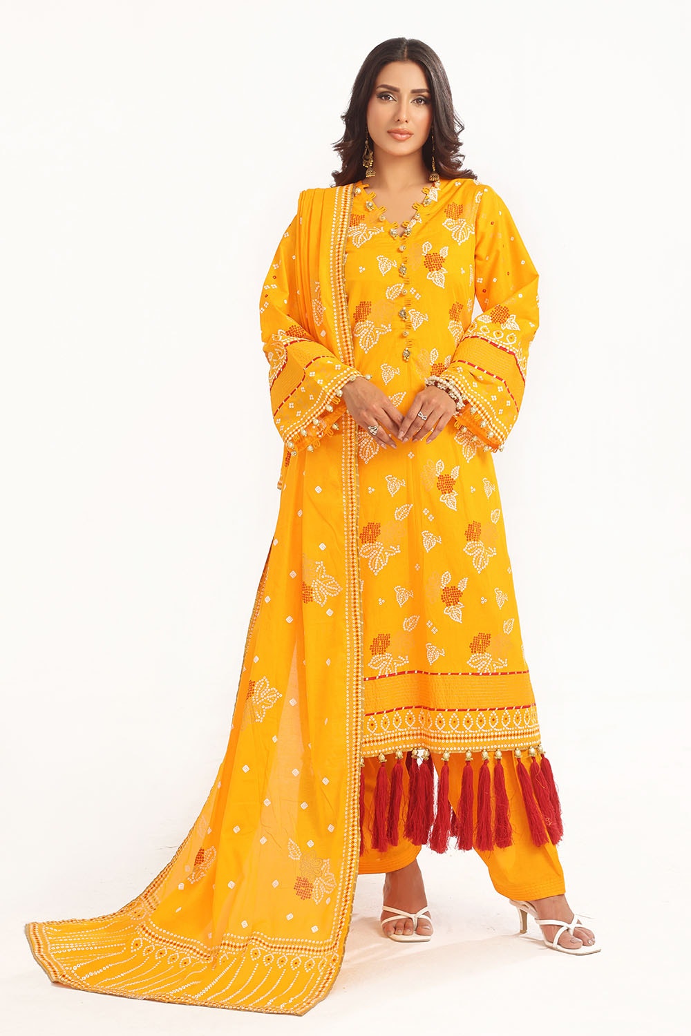 Gul Ahmed | Chunri Lawn 25 | CL-52177 A - by - Libasekhas UK - Registered Vendor of : Gul Ahmed - 100% Original Designer Dresss