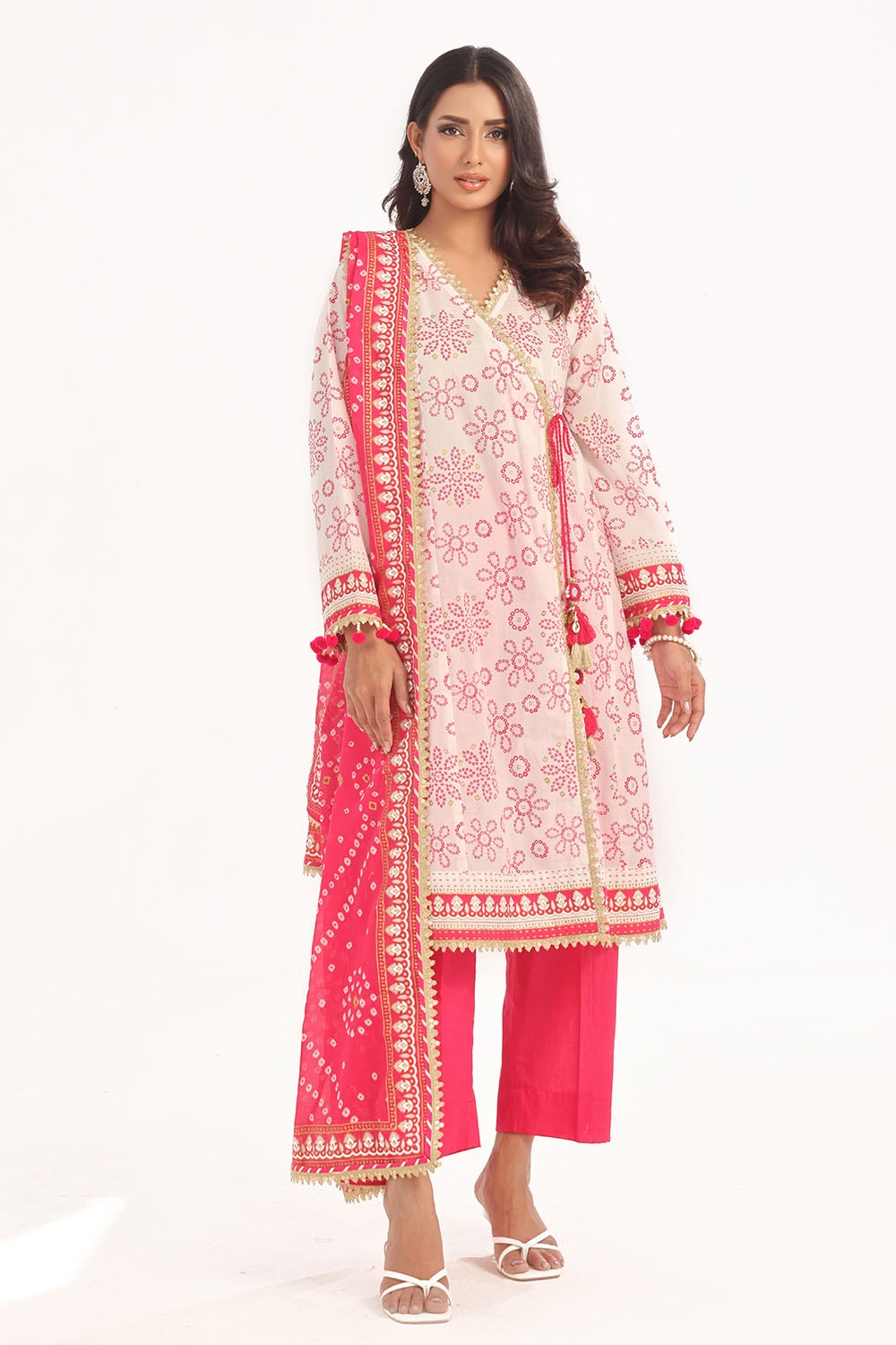 Gul Ahmed | Chunri Lawn 25 | CL-52411 A - by - Libasekhas UK - Registered Vendor of : Gul Ahmed - 100% Original Designer Dresss