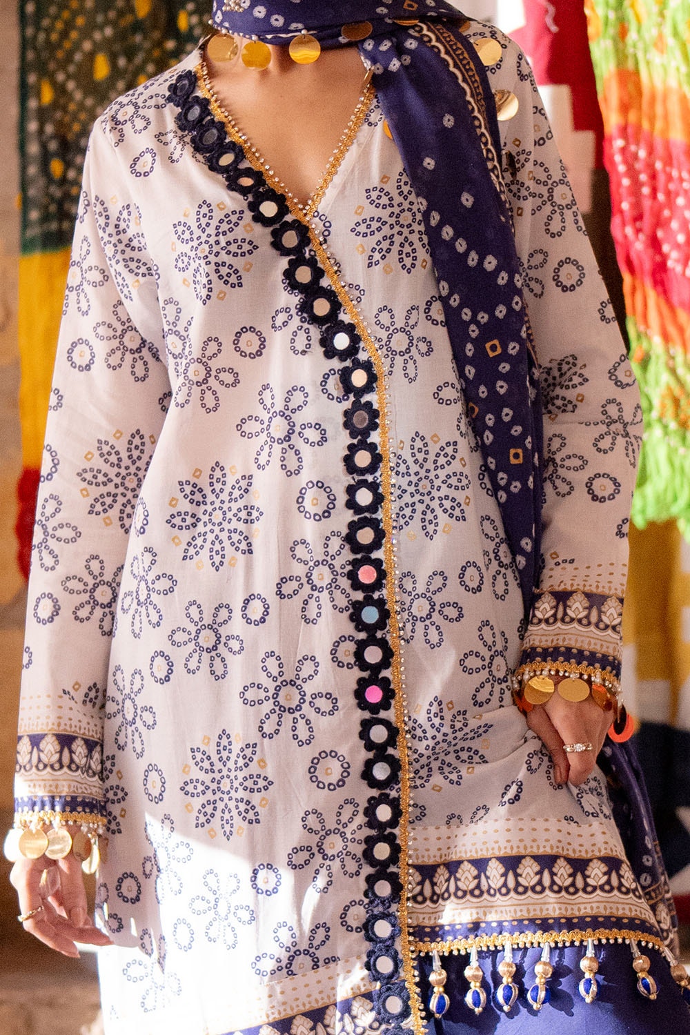 Gul Ahmed | Chunri Lawn 25 | CL-52411 B - by - Libasekhas UK - Registered Vendor of : Gul Ahmed - 100% Original Designer Dresss