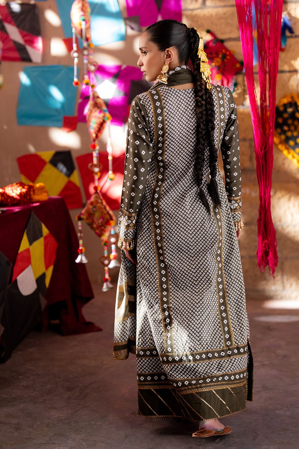 Gul Ahmed | Chunri Lawn 25 | CL-52401 B - by - Libasekhas UK - Registered Vendor of : Gul Ahmed - 100% Original Designer Dresss