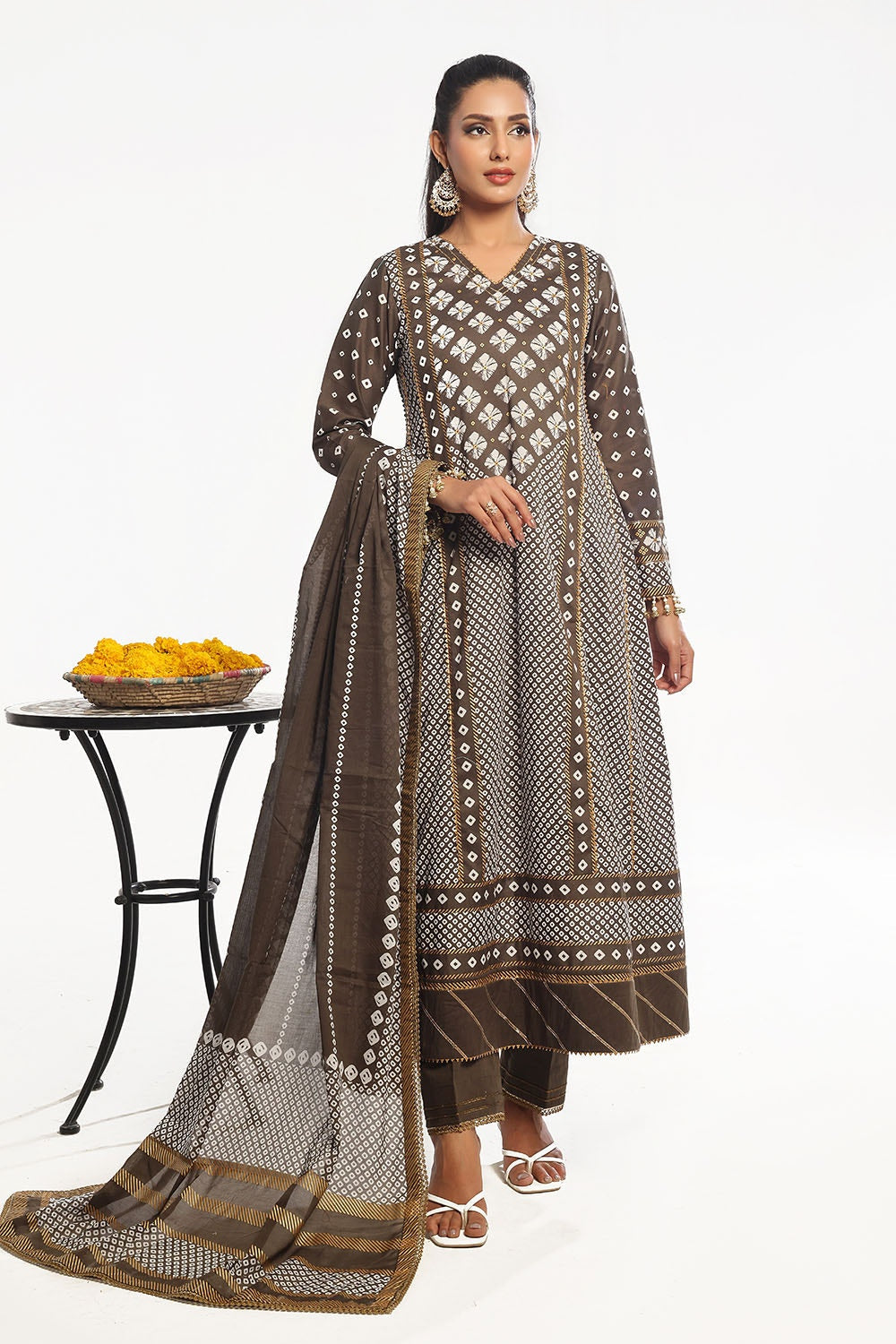 Gul Ahmed | Chunri Lawn 25 | CL-52401 B - by - Libasekhas UK - Registered Vendor of : Gul Ahmed - 100% Original Designer Dresss
