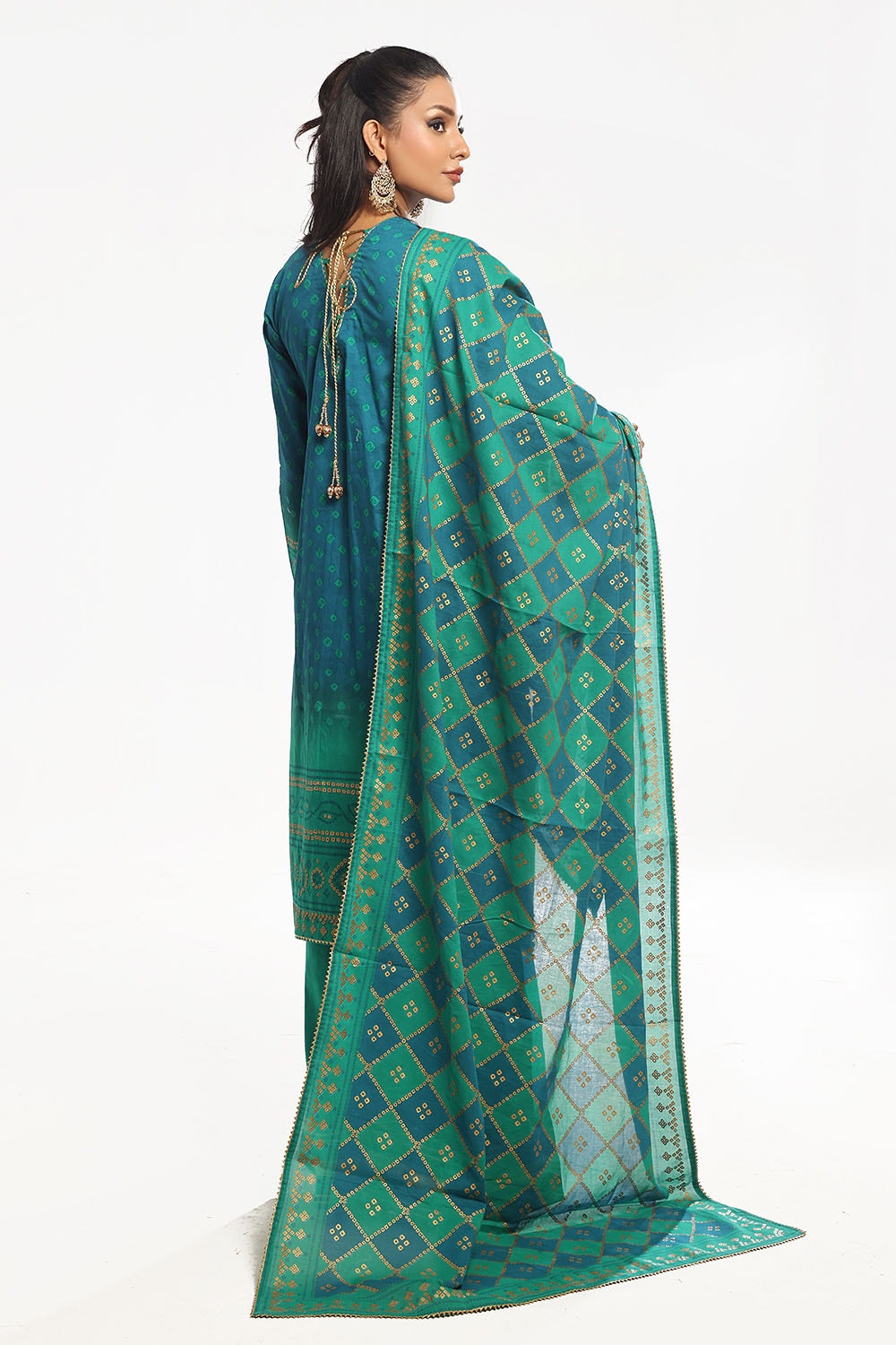 Gul Ahmed | Chunri Lawn 25 | CL-52410 A - by - Libasekhas UK - Registered Vendor of : Gul Ahmed - 100% Original Designer Dresss