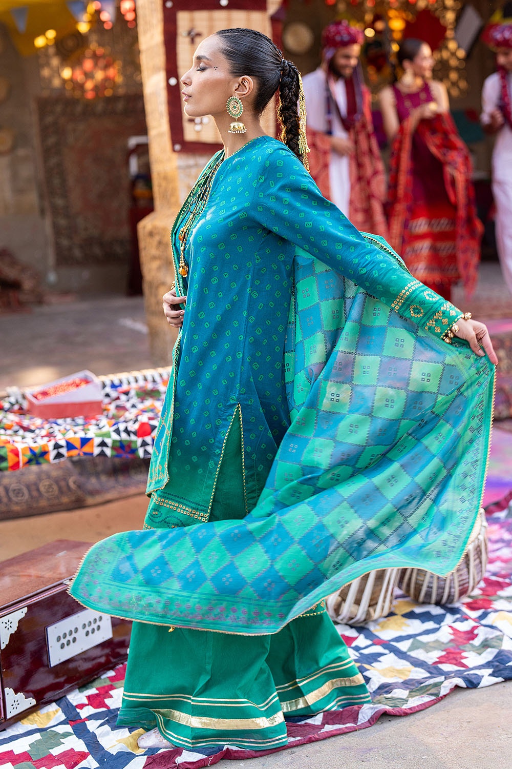Gul Ahmed | Chunri Lawn 25 | CL-52410 A - by - Libasekhas UK - Registered Vendor of : Gul Ahmed - 100% Original Designer Dresss