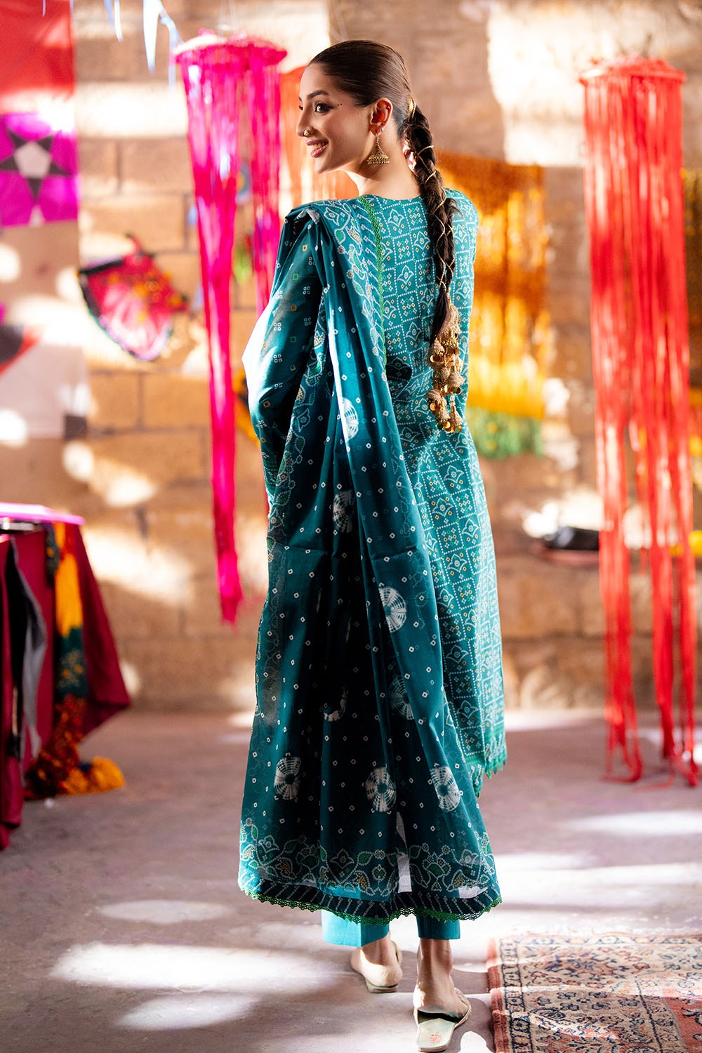 Gul Ahmed | Chunri Lawn 25 | CL-52484 A - by - Libasekhas UK - Registered Vendor of : Gul Ahmed - 100% Original Designer Dresss