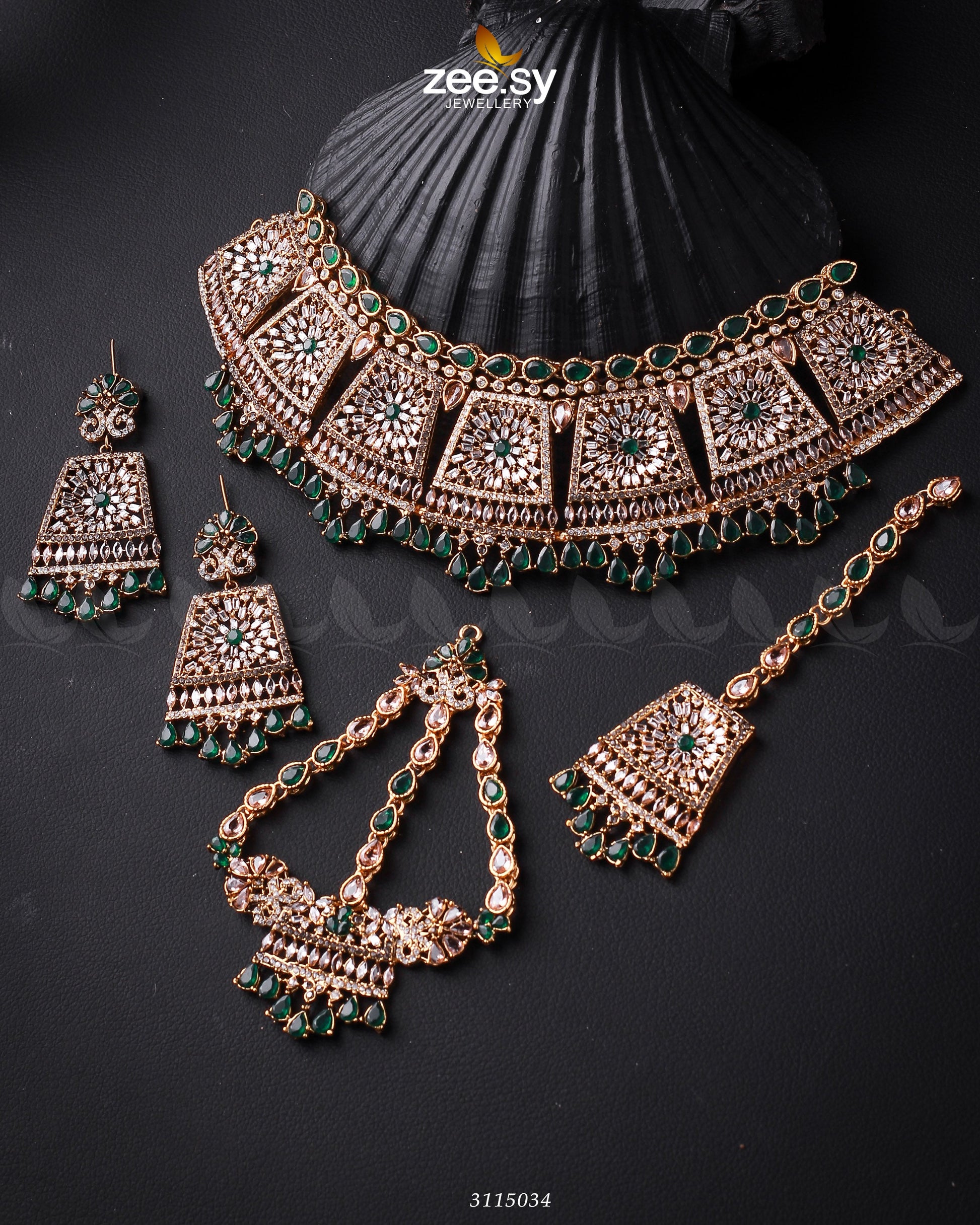 Royal Bridal Set - by - Libasekhas UK - Registered Vendor of : Zeesy - 100% Original Designer Dresss