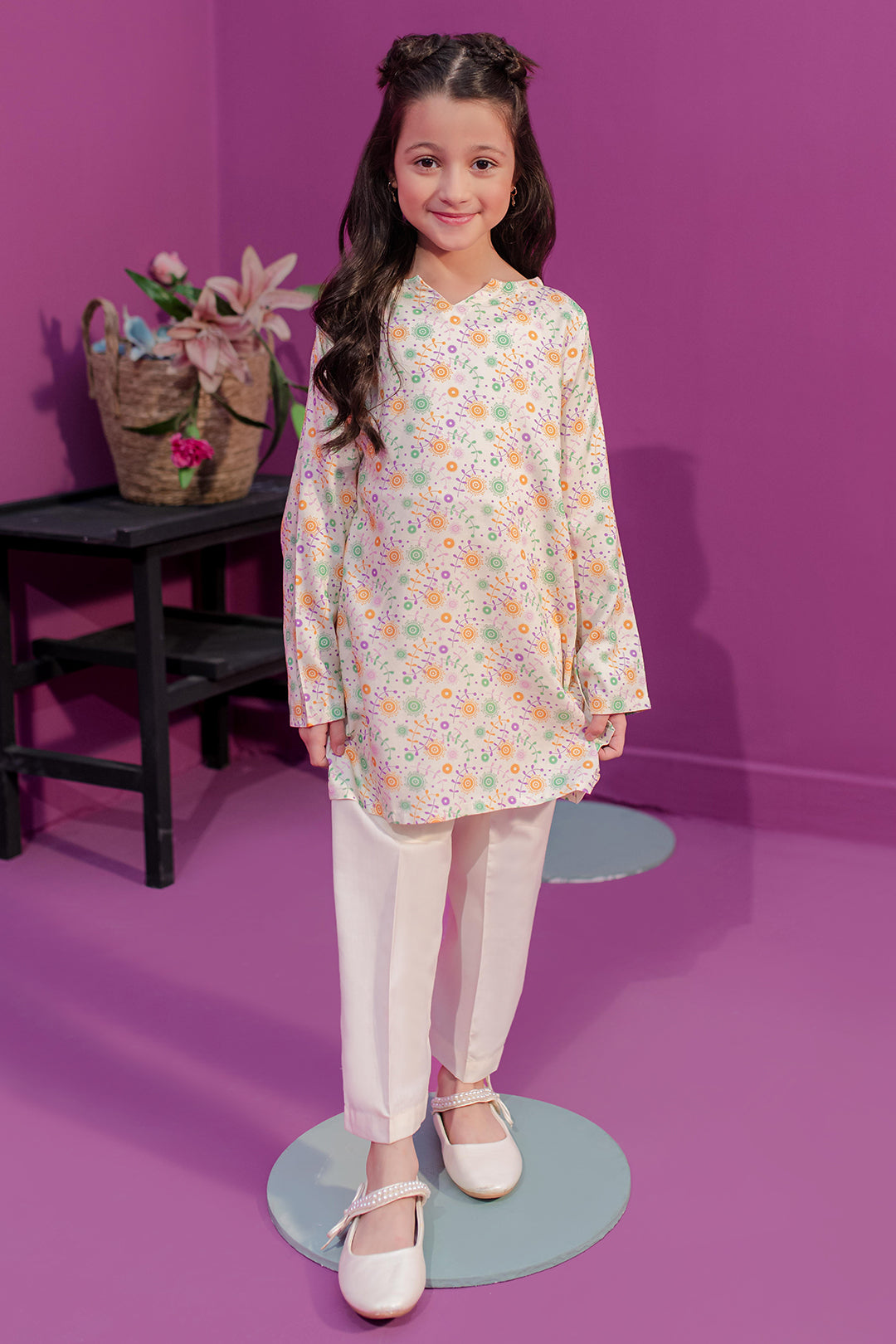Zellbury Girls | 1 Piece Viscose | Kurta - 1721 - by - Libasekhas UK - Registered Vendor of : Zellbury Girls - 100% Original Designer Dresss
