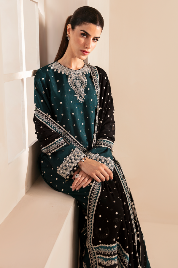 Jazmin | Formals Collection | Raw Silk UR-7035 - by - Libasekhas UK - Registered Vendor of : Jazmin - 100% Original Designer Dresss