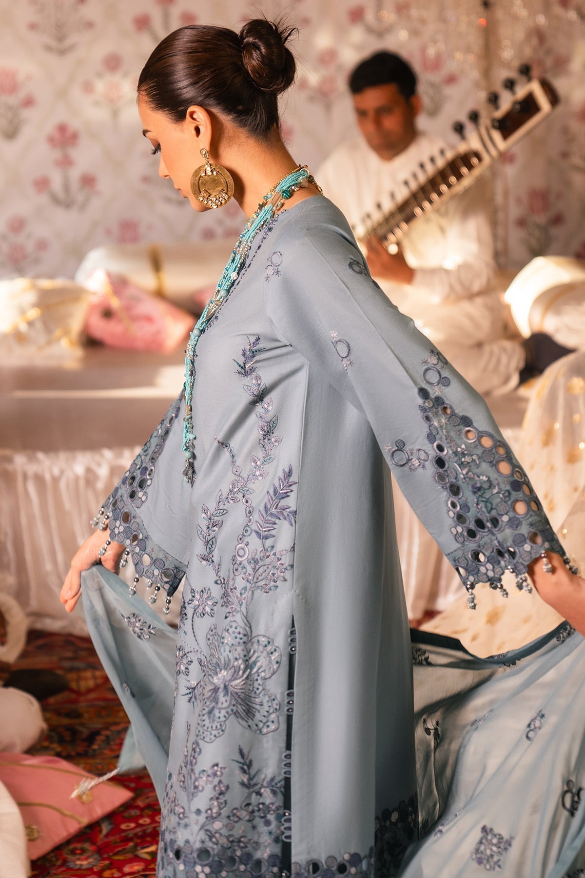 Alizeh | Rawayat Luxury Lawn 24 | Sahiba - by - Libasekhas UK - Registered Vendor of : Alizeh - 100% Original Designer Dresss