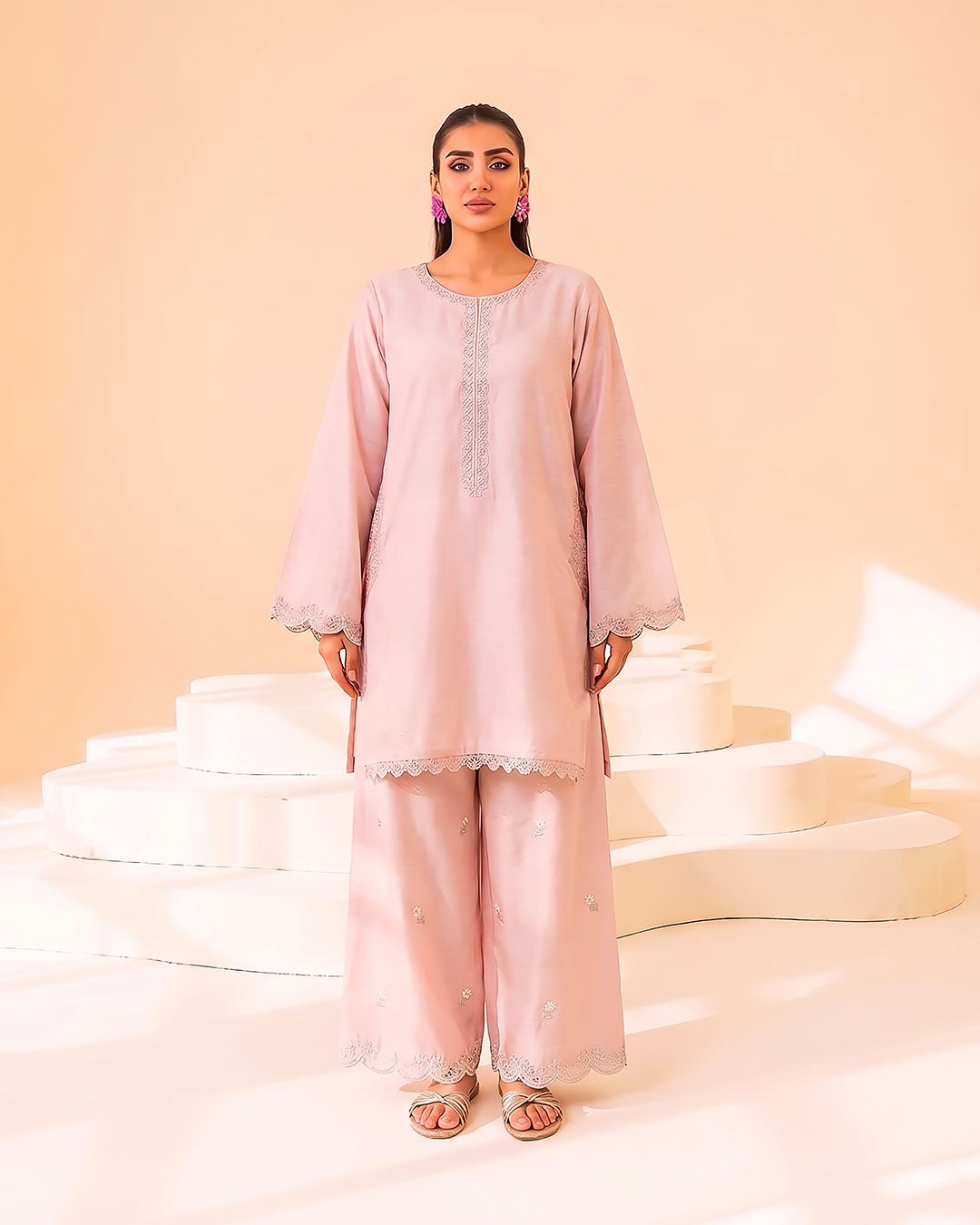 Faiza Faisal | FNF Cords Edit |HARMONY PINK - by Libasekhas UK - Registered Vendor of : Faiza Faisal - 100% Original Designer Dress