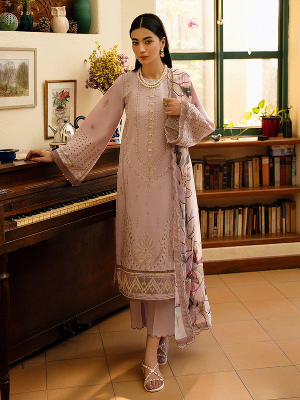 Izel | Dastak Luxury Lawn | GUL - by - Libasekhas UK - Registered Vendor of : Izel - 100% Original Designer Dresss