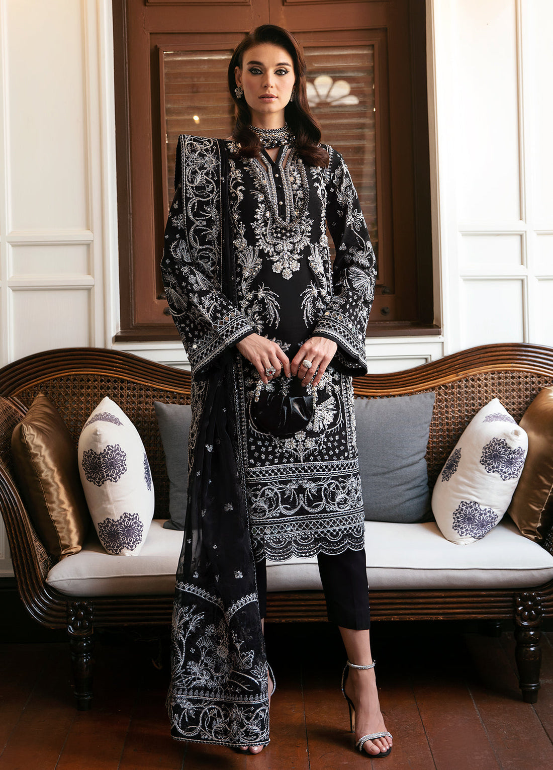 Gulaal | Luxury Pret | NADINE (GL-LP-24V1-22) - by - Libasekhas UK - Registered Vendor of : Gulaal - 100% Original Designer Dresss