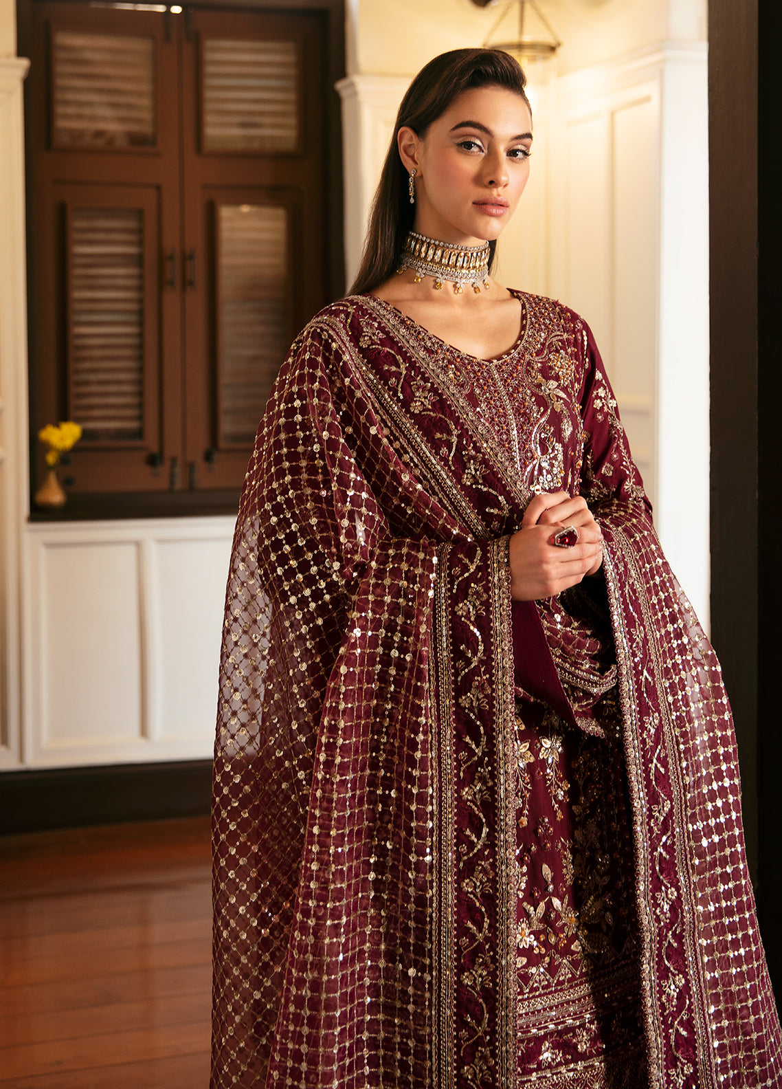 Gulaal | Luxury Pret | VALENTINA (GL-LP-24V1-20) - by - Libasekhas UK - Registered Vendor of : Gulaal - 100% Original Designer Dresss