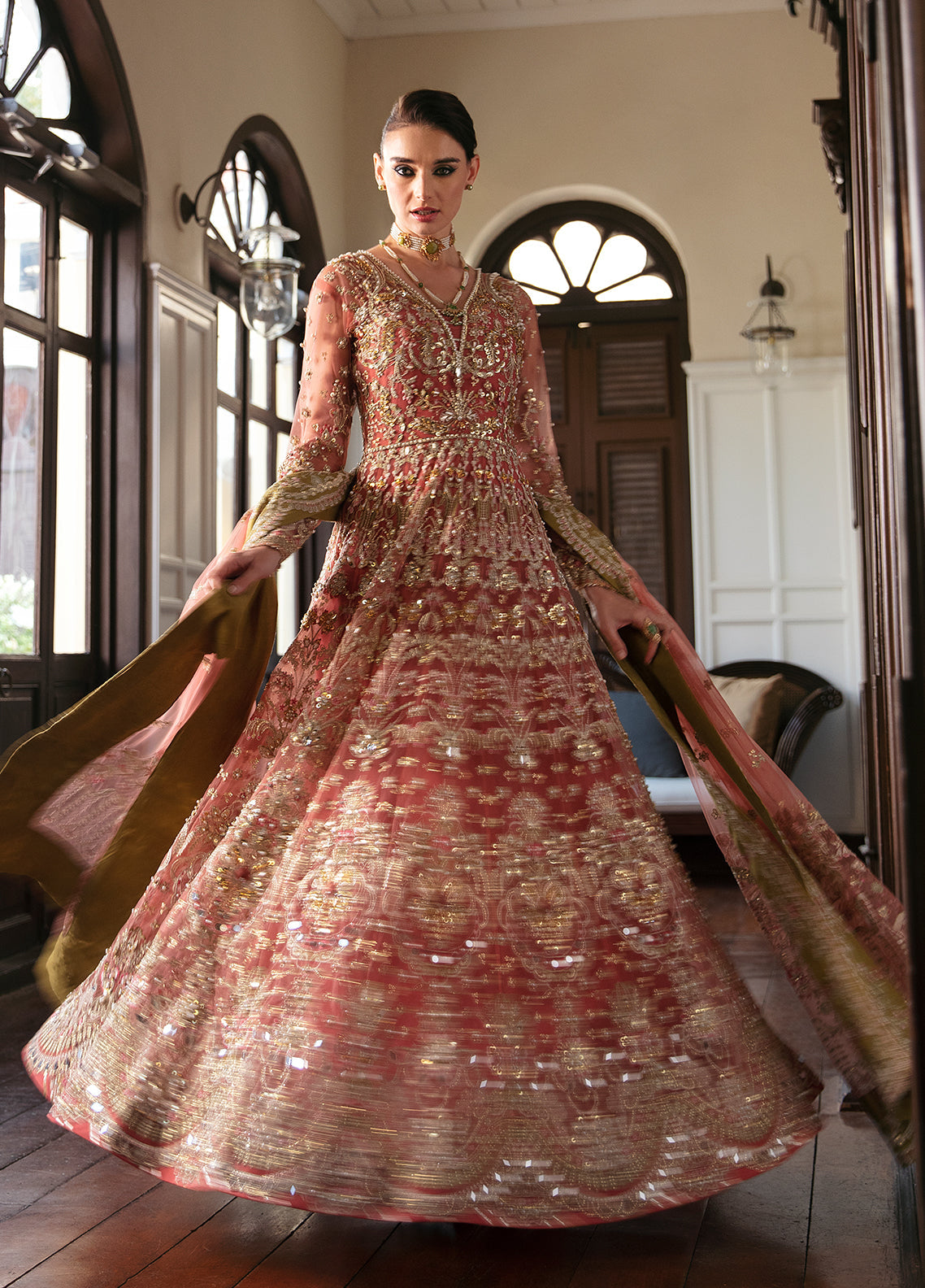 Gulaal | Luxury Pret | MARYSE (GL-LP-24V1-23) - by - Libasekhas UK - Registered Vendor of : Gulaal - 100% Original Designer Dresss