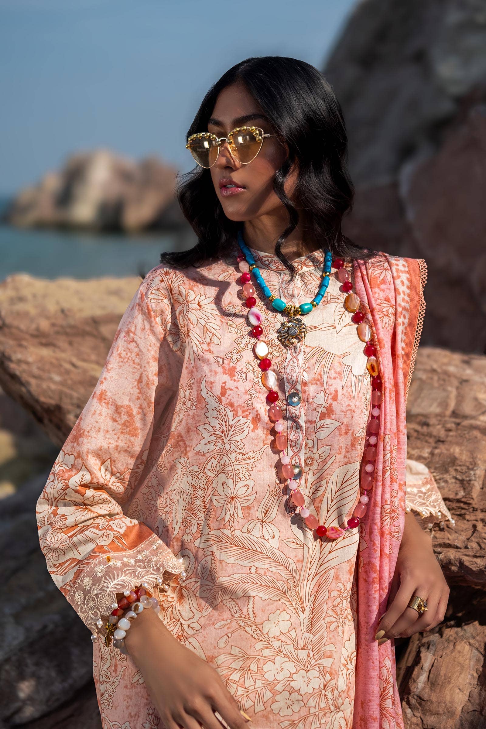 Sana Safinaz | Mahay Spring 24 | H241-009B-2DD - Libasekhas