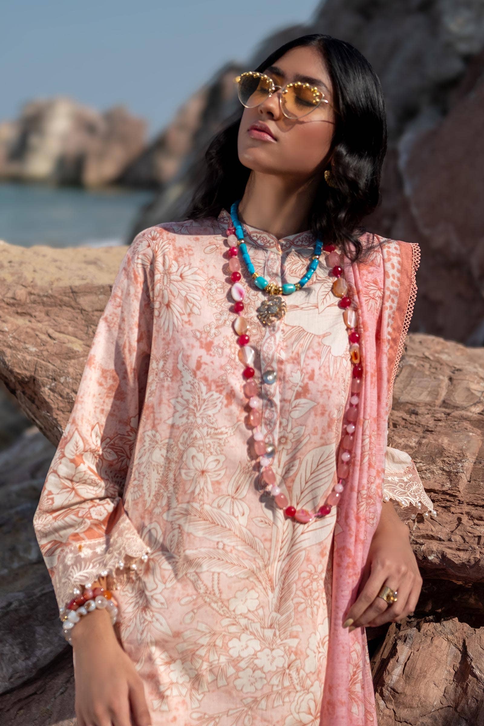 Sana Safinaz | Mahay Spring 24 | H241-009B-2DD - Libasekhas