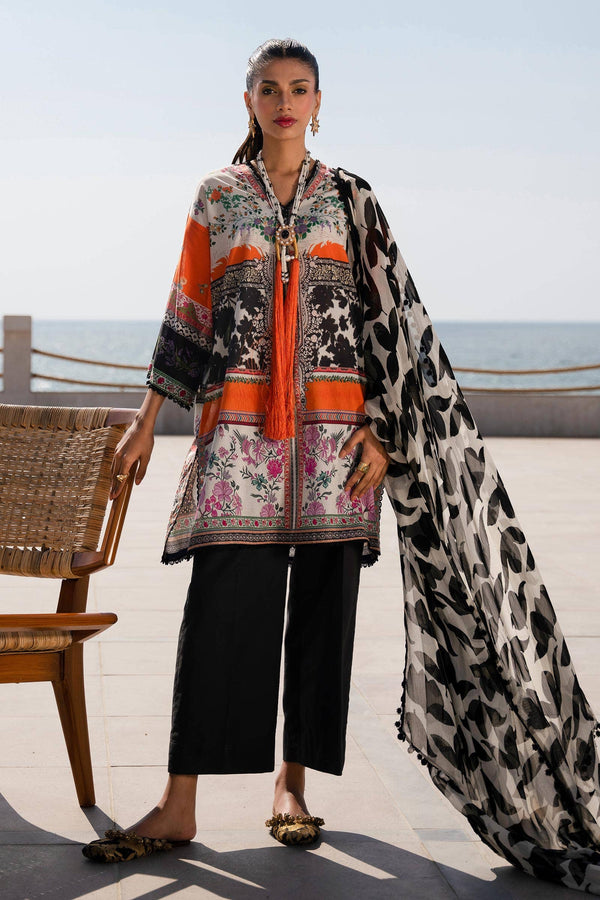 Sana Safinaz | Mahay Spring 24 | H241-027B-2I - by - Libasekhas UK - Registered Vendor of : Sana Safinaz - 100% Original Designer Dresss