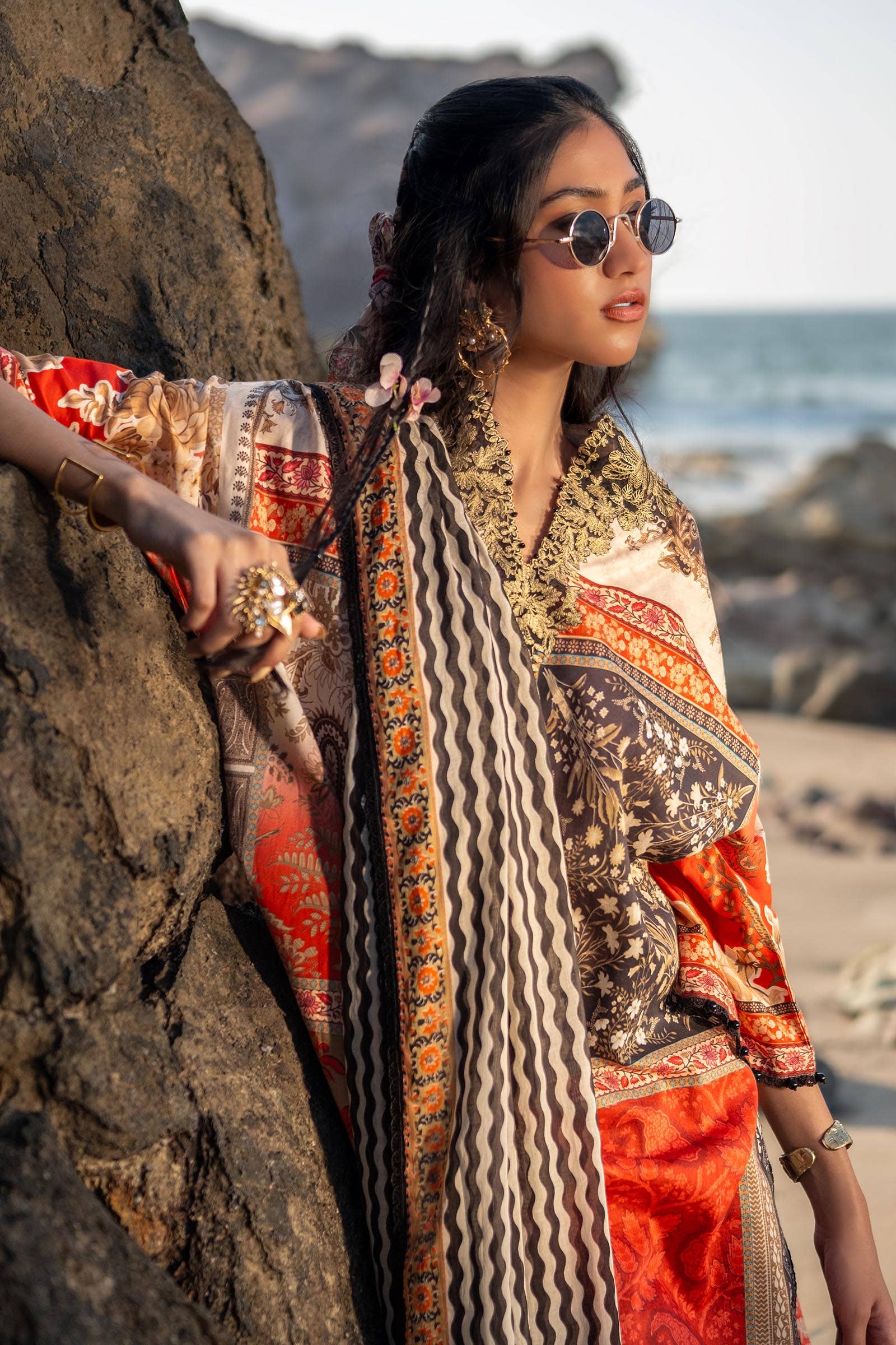 Sana Safinaz | Mahay Spring 24 | H241-028A-2BG - by - Libasekhas UK - Registered Vendor of : Sana Safinaz - 100% Original Designer Dresss