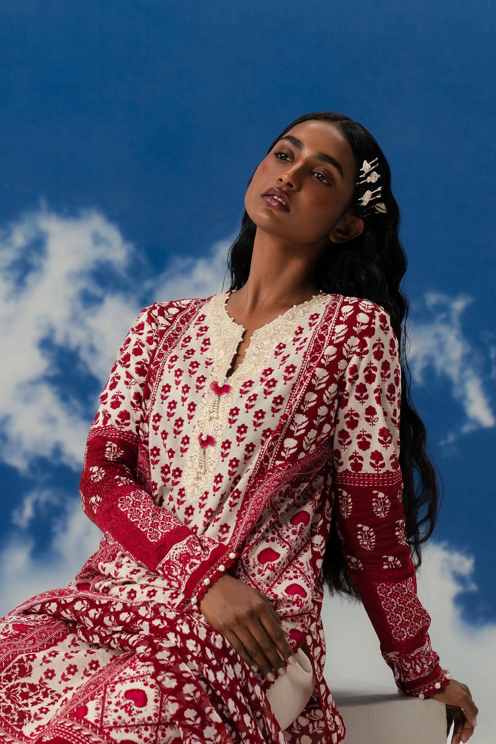 Sana Safinaz | Mahay Summer Lawn 24 | S-44 - by - Libasekhas UK - Registered Vendor of : Sana Safinaz - 100% Original Designer Dresss