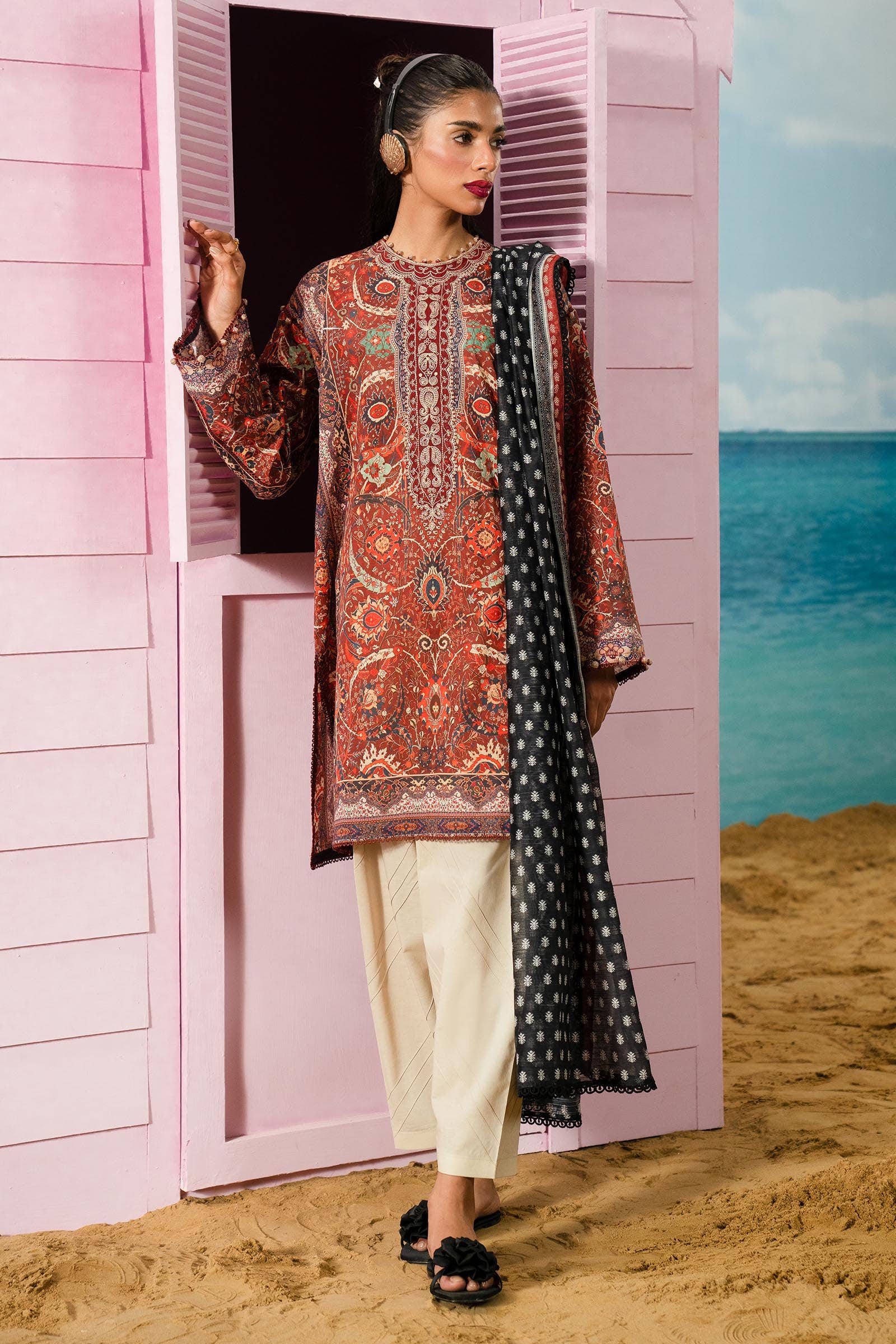 Sana Safinaz | Mahay Summer Lawn 24 | S-42 - by - Libasekhas UK - Registered Vendor of : Sana Safinaz - 100% Original Designer Dresss
