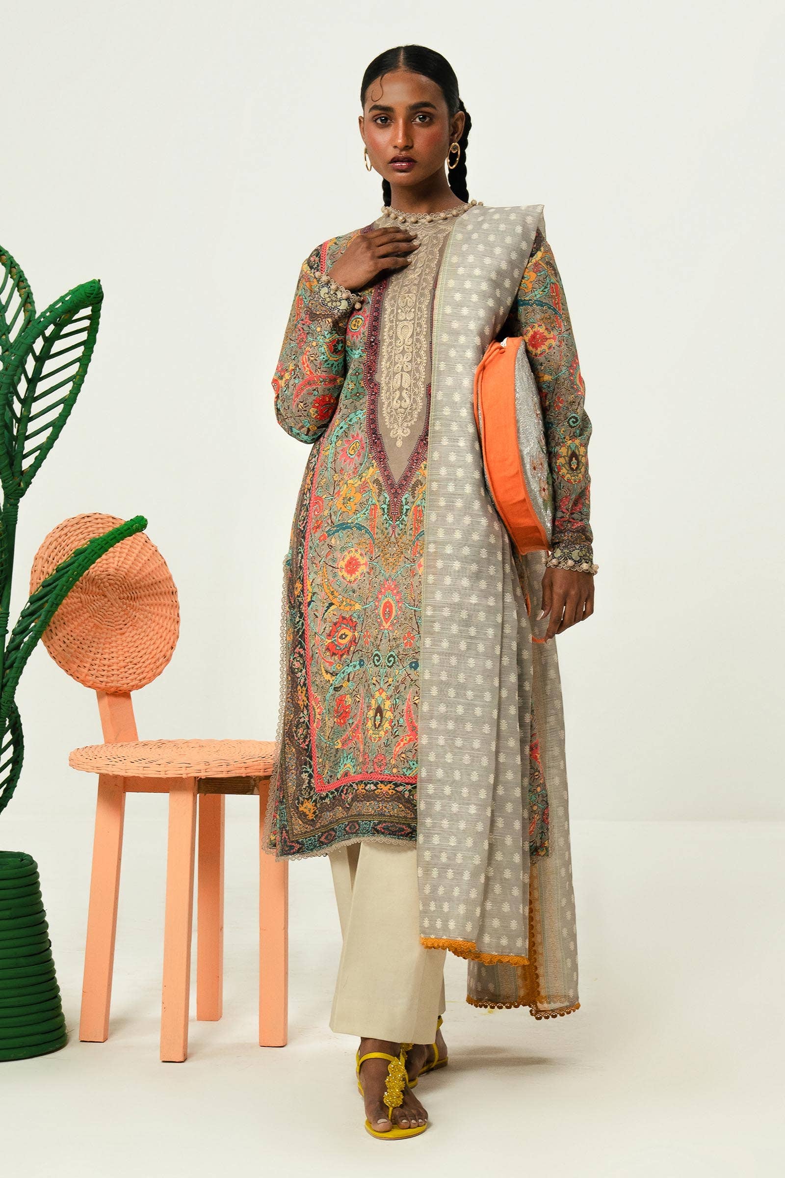 Sana Safinaz | Mahay Summer Lawn 24 | S-41 - by - Libasekhas UK - Registered Vendor of : Sana Safinaz - 100% Original Designer Dresss