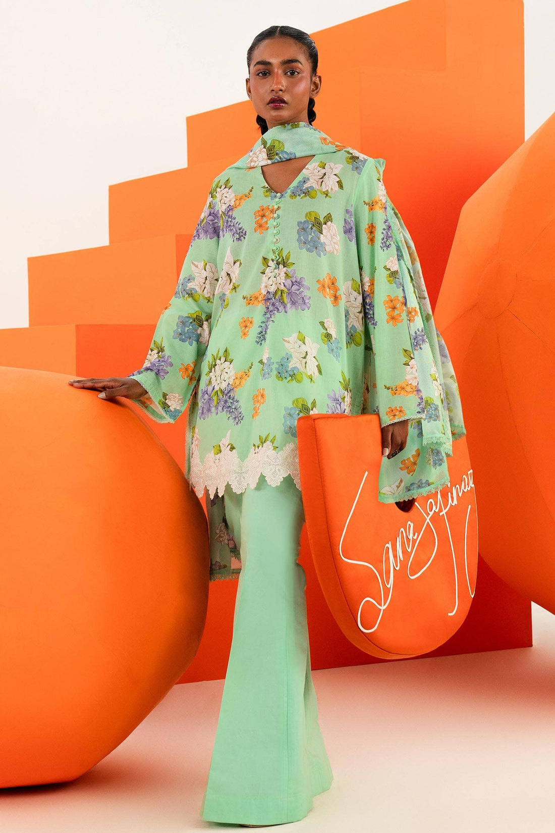 Sana Safinaz | Mahay Summer Lawn 24 | S-34 - Luxury -  Libasekhas