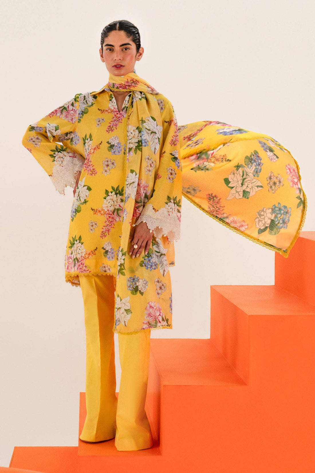 Sana Safinaz | Mahay Summer Lawn 24 | S-33 - Luxury -  Libasekhas