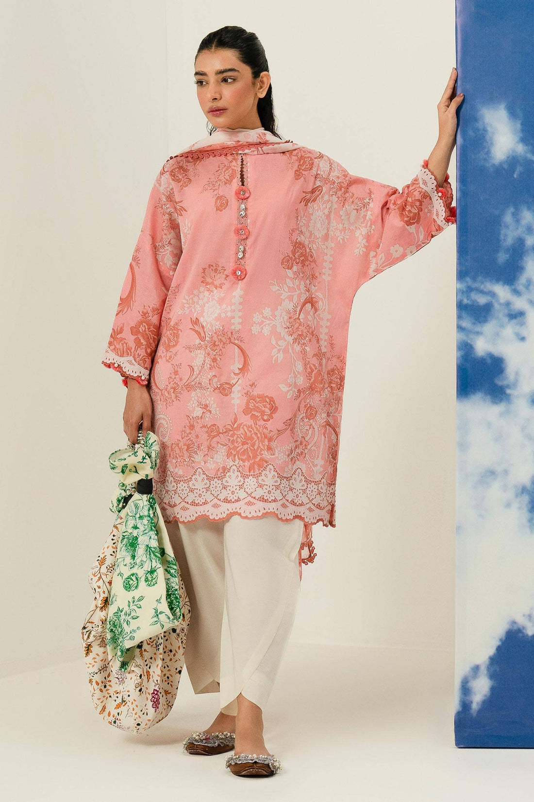 Sana Safinaz | Mahay Summer Lawn 24 | S-32 - Luxury -  Libasekhas