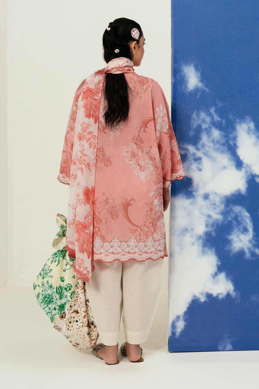 Sana Safinaz | Mahay Summer Lawn 24 | S-32 - Luxury -  Libasekhas