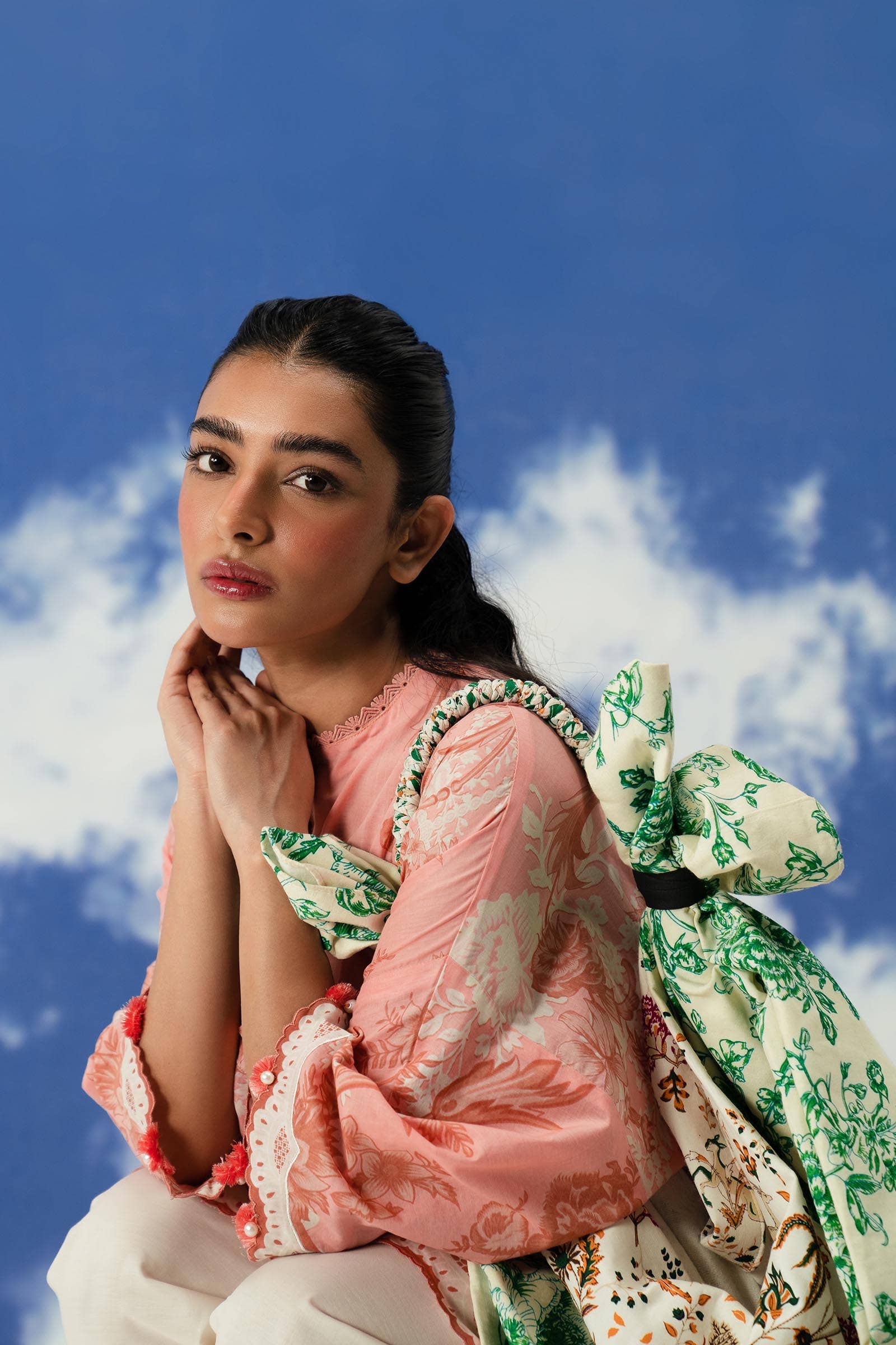 Sana Safinaz | Mahay Summer Lawn 24 | S-32 - Luxury -  Libasekhas