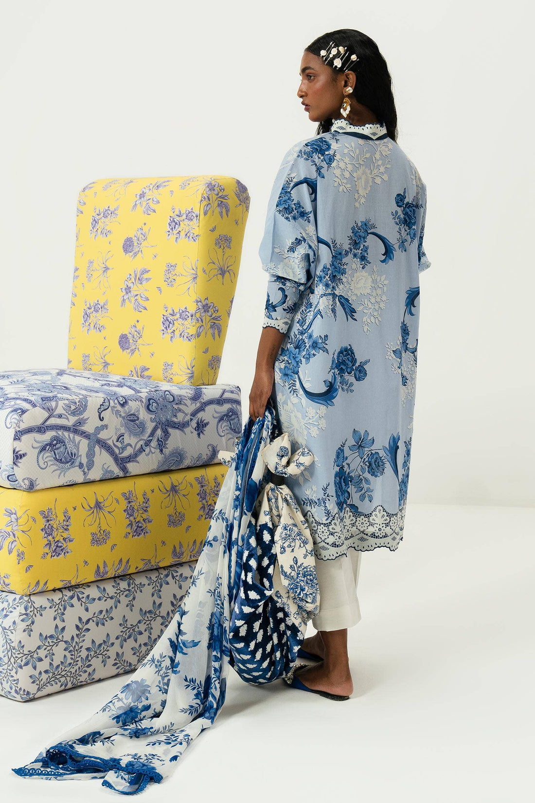 Sana Safinaz | Mahay Summer Lawn 24 | S-31 - Luxury -  Libasekhas