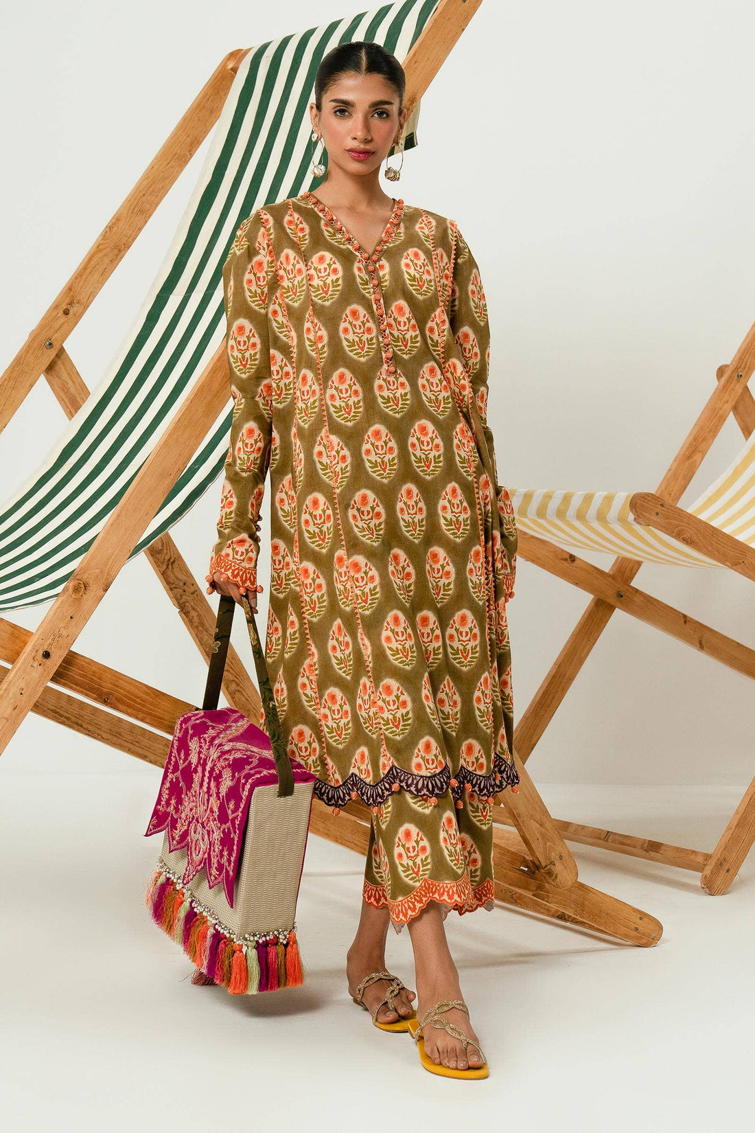 Sana Safinaz | Mahay Summer Lawn 24 | S-28 - Luxury -  Libasekhas