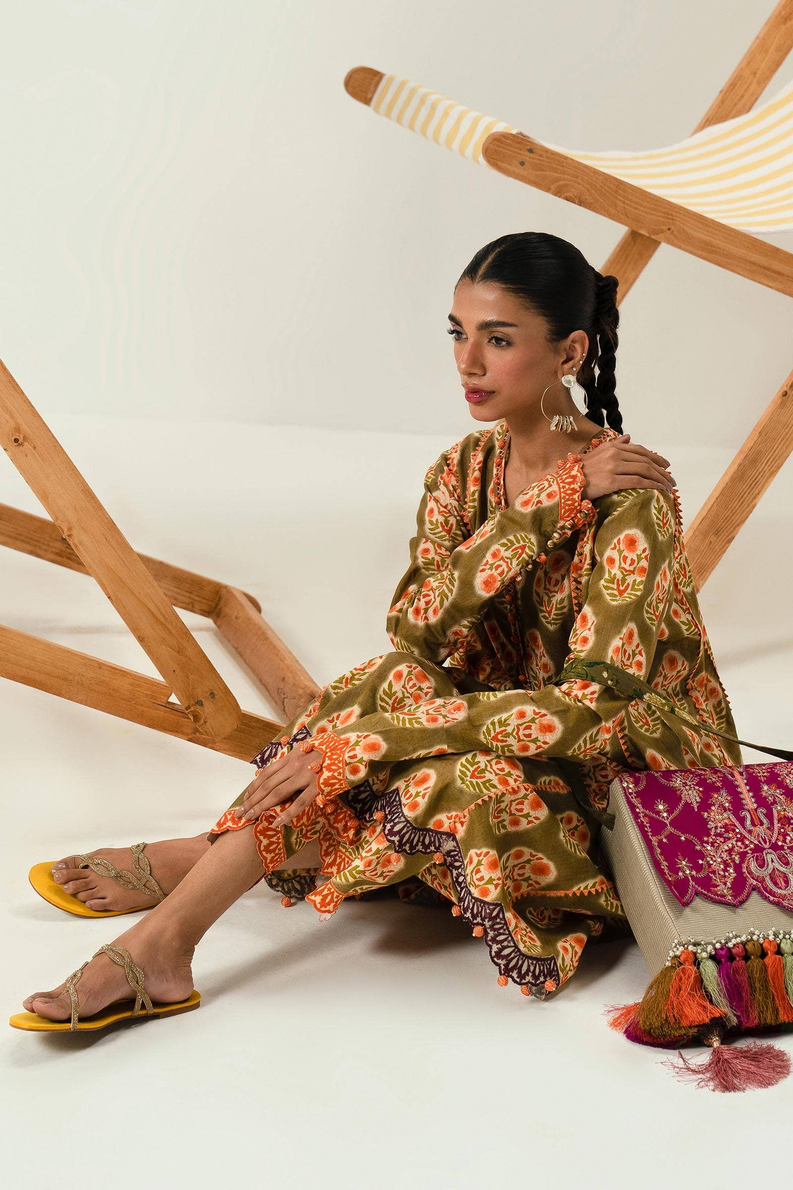 Sana Safinaz | Mahay Summer Lawn 24 | S-28 - Luxury -  Libasekhas