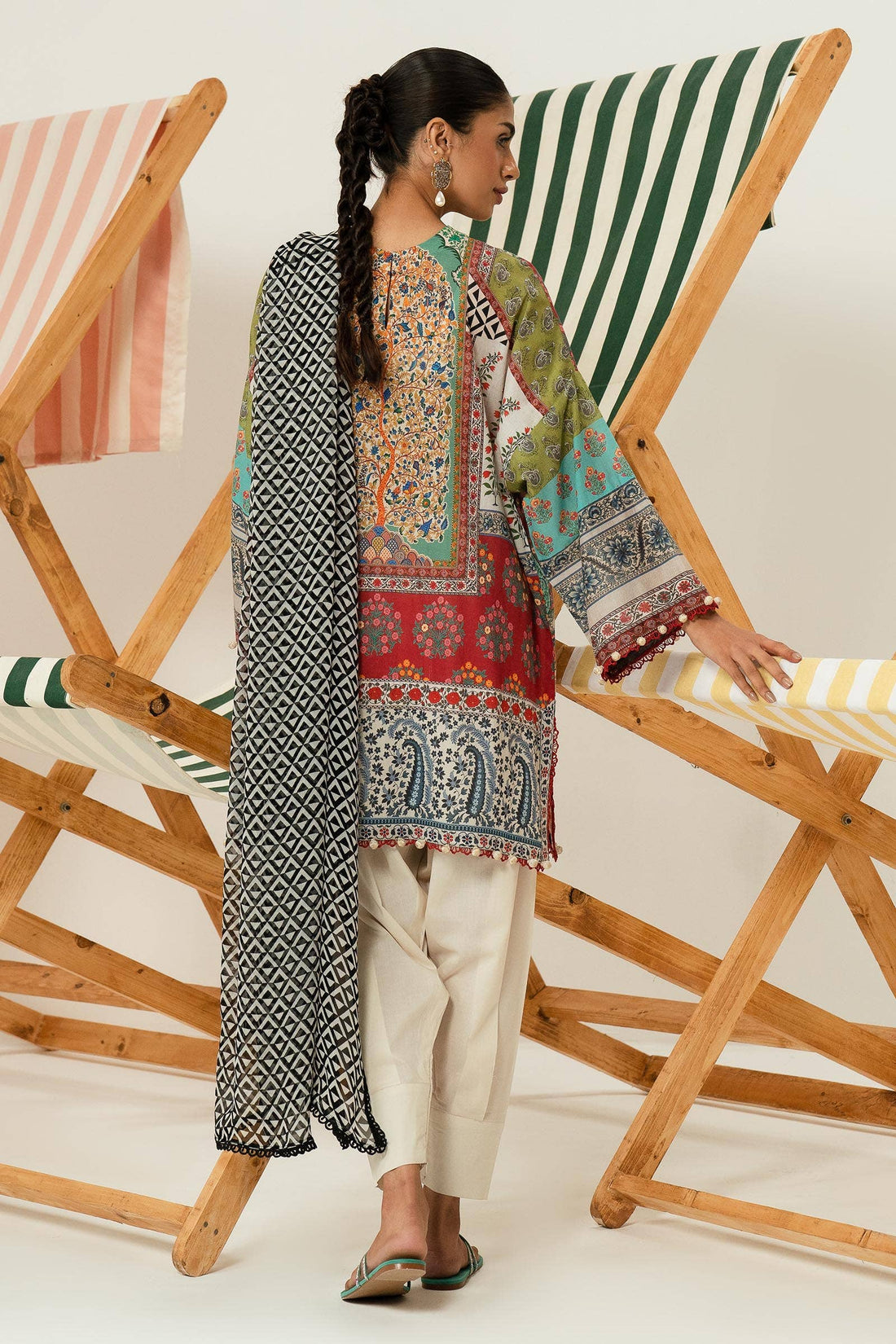 Sana Safinaz | Mahay Summer Lawn 24 | S-26 - Luxury -  Libasekhas