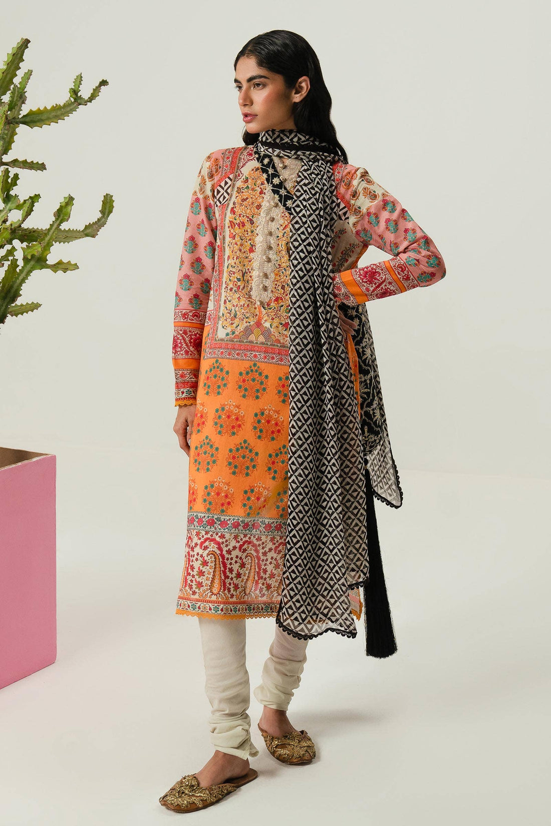 Sana Safinaz | Mahay Summer Lawn 24 | S-25 - Luxury -  Libasekhas