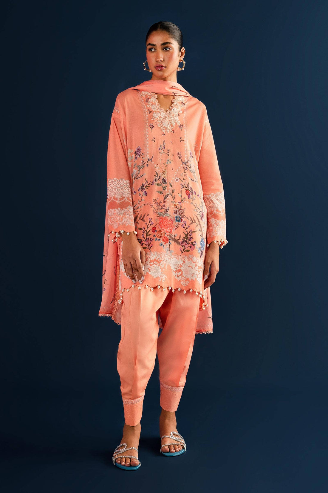 Sana Safinaz | Mahay Summer Lawn 24 | S-24 - Luxury -  Libasekhas