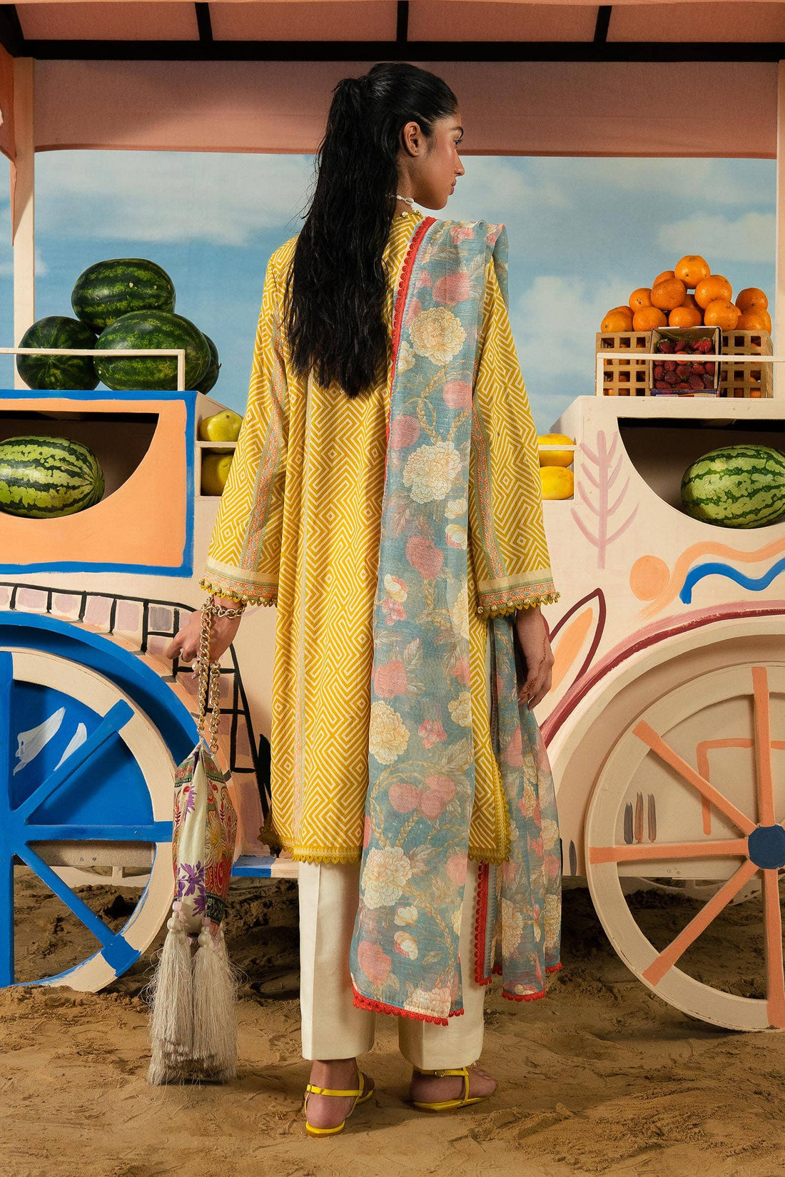 Sana Safinaz | Mahay Summer Lawn 24 | S-18 - Luxury -  Libasekhas