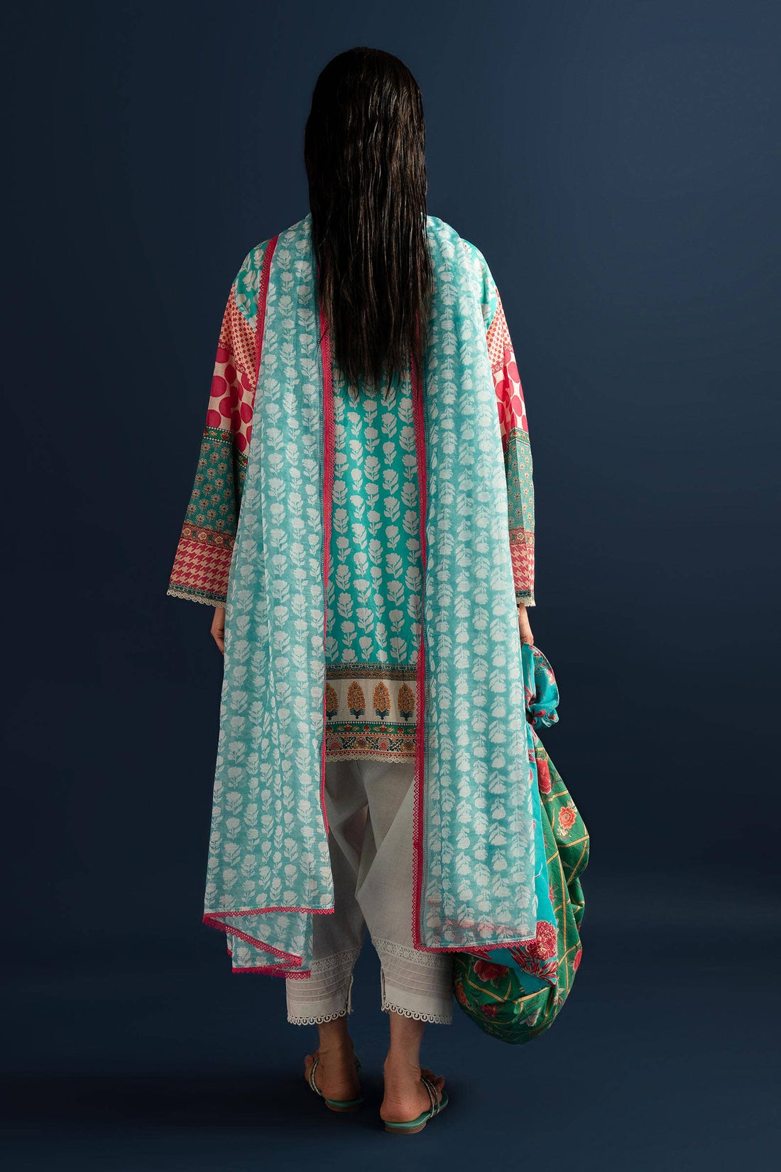 Sana Safinaz | Mahay Summer Lawn 24 | S-13 - Luxury -  Libasekhas