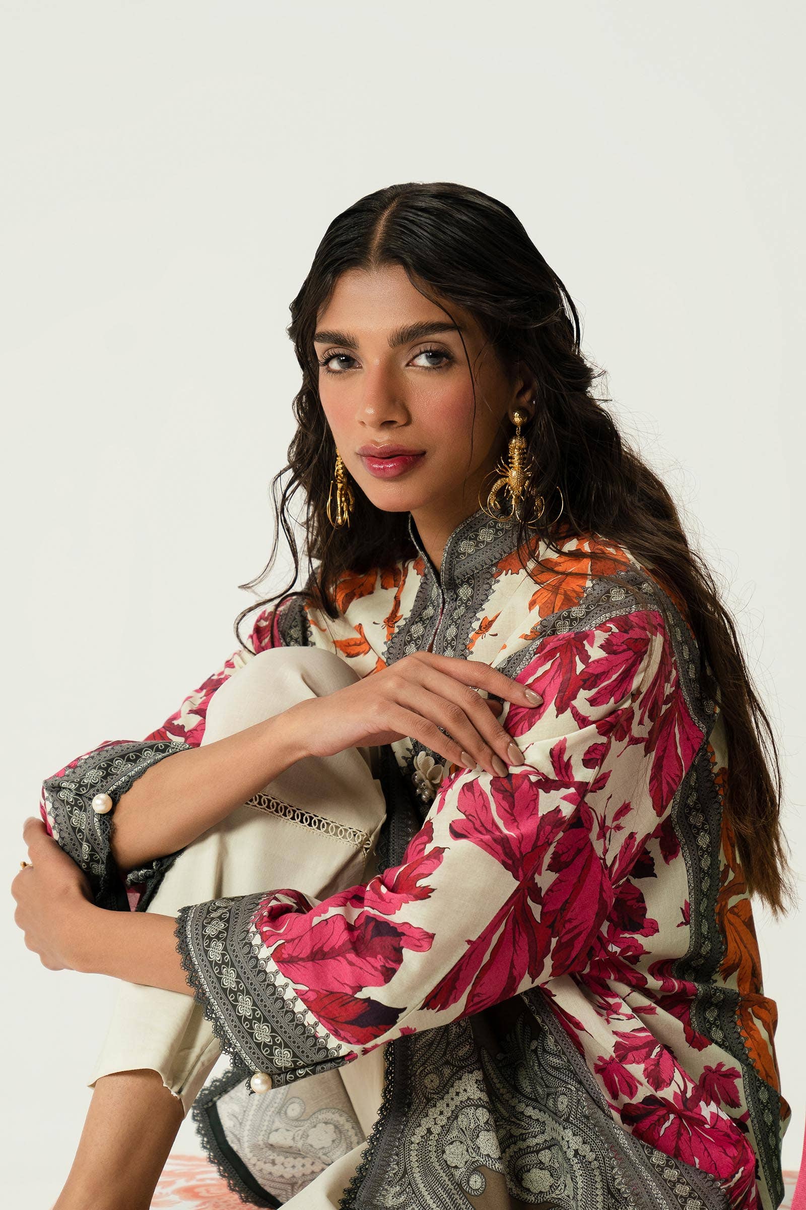 Sana Safinaz | Mahay Summer Lawn 24 | S-10 - Luxury -  Libasekhas