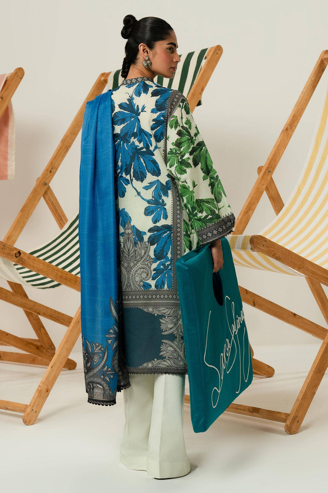 Sana Safinaz | Mahay Summer Lawn 24 | S-09 - Luxury -  Libasekhas