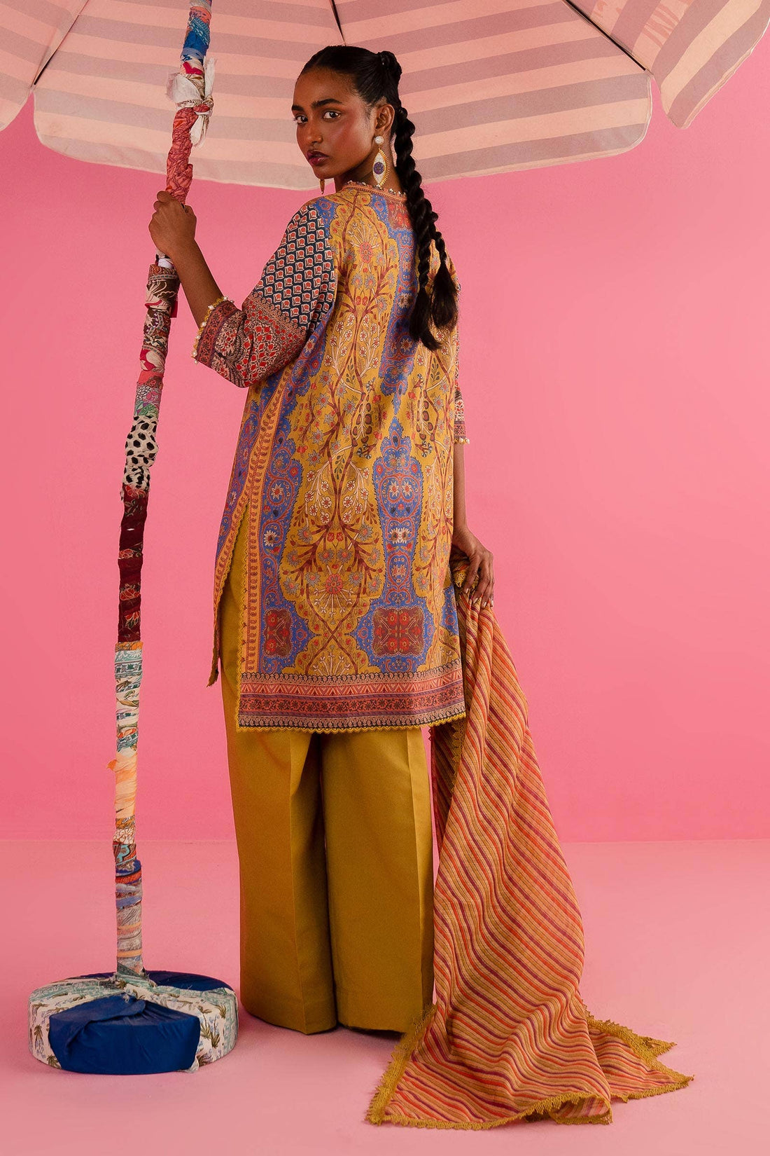 Sana Safinaz | Mahay Summer Lawn 24 | S-07 - Luxury -  Libasekhas