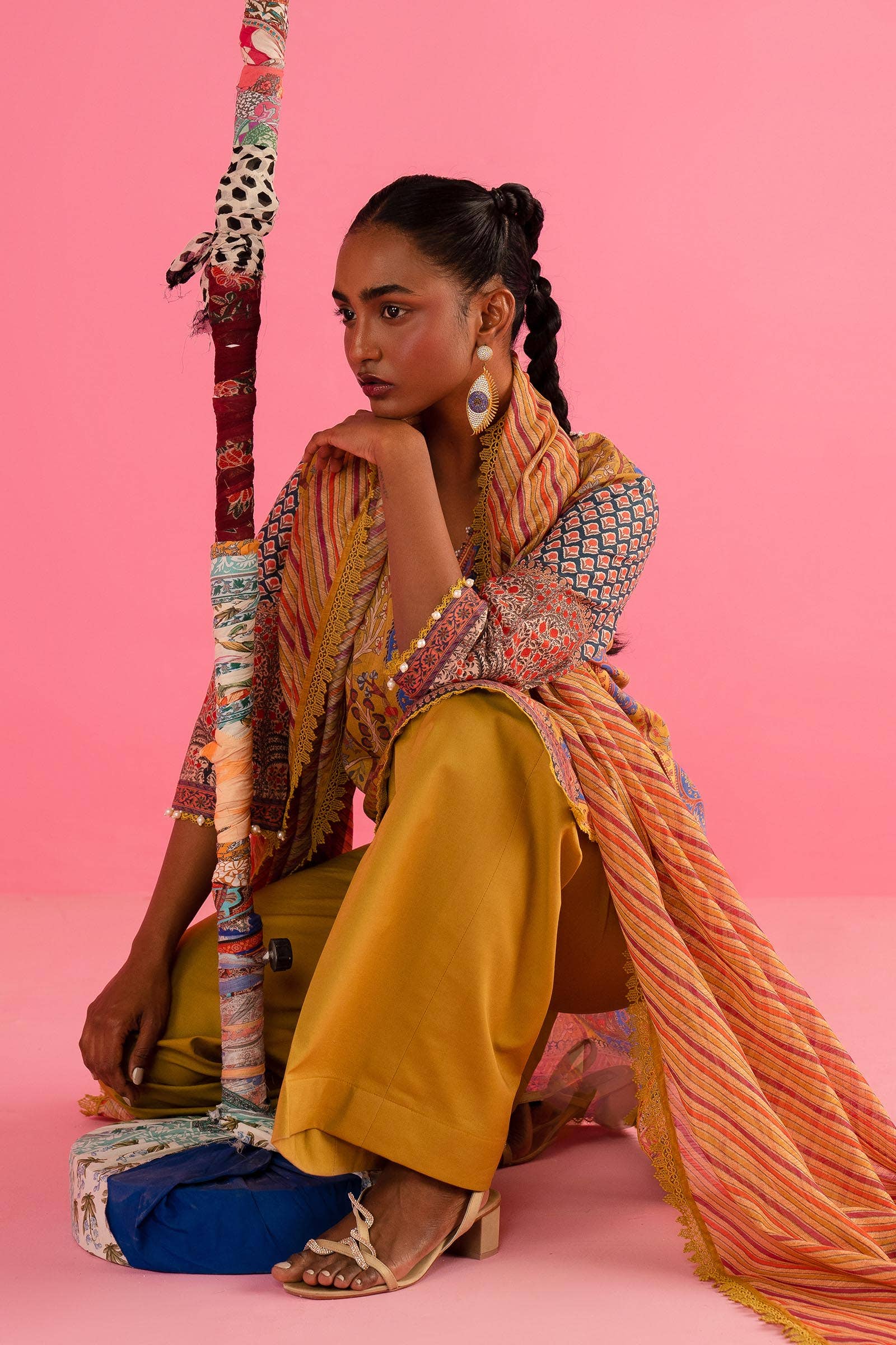 Sana Safinaz | Mahay Summer Lawn 24 | S-07 - Luxury -  Libasekhas
