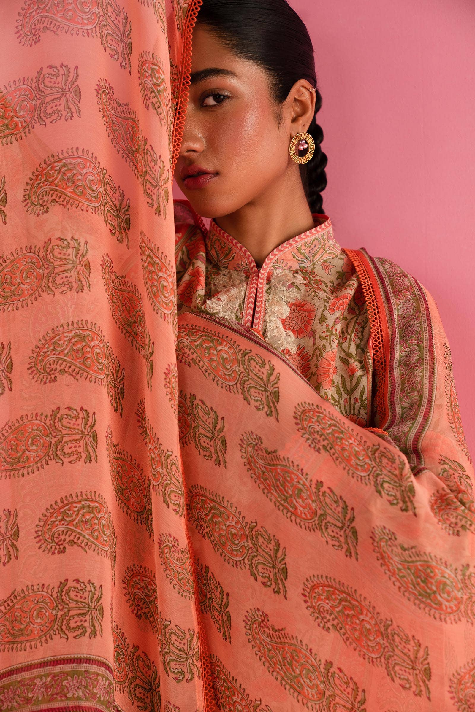 Sana Safinaz | Mahay Summer Lawn 24 | S-04 - Luxury -  Libasekhas