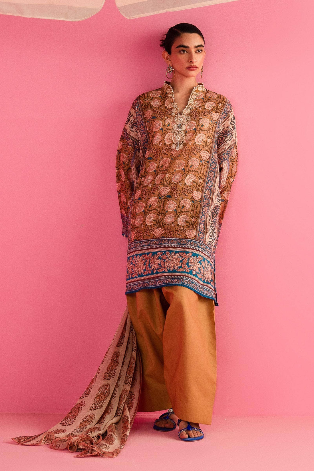 Sana Safinaz | Mahay Summer Lawn 24 | S-03 - Luxury -  Libasekhas