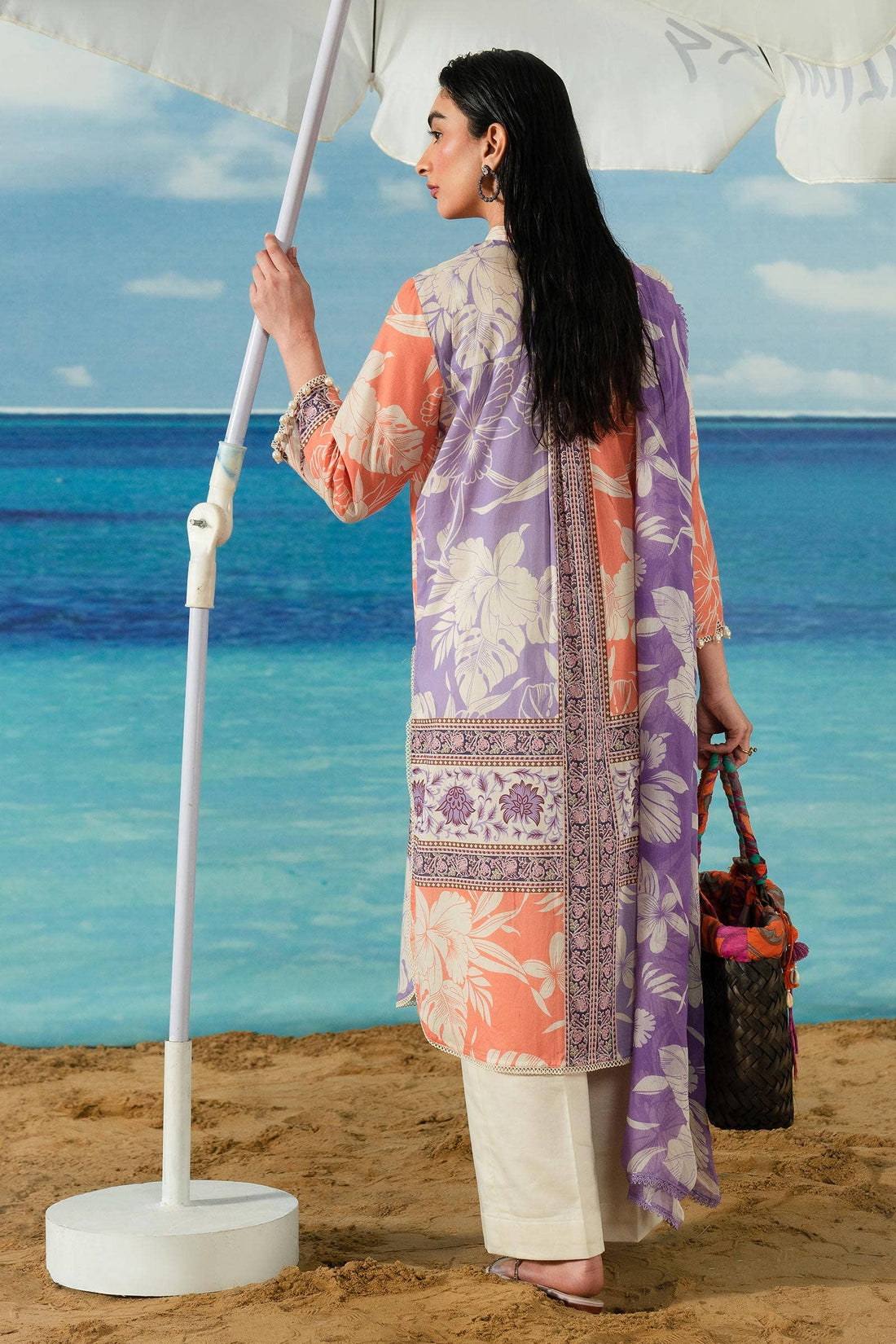 Sana Safinaz | Mahay Summer Lawn 24 | S-01 - Luxury -  Libasekhas